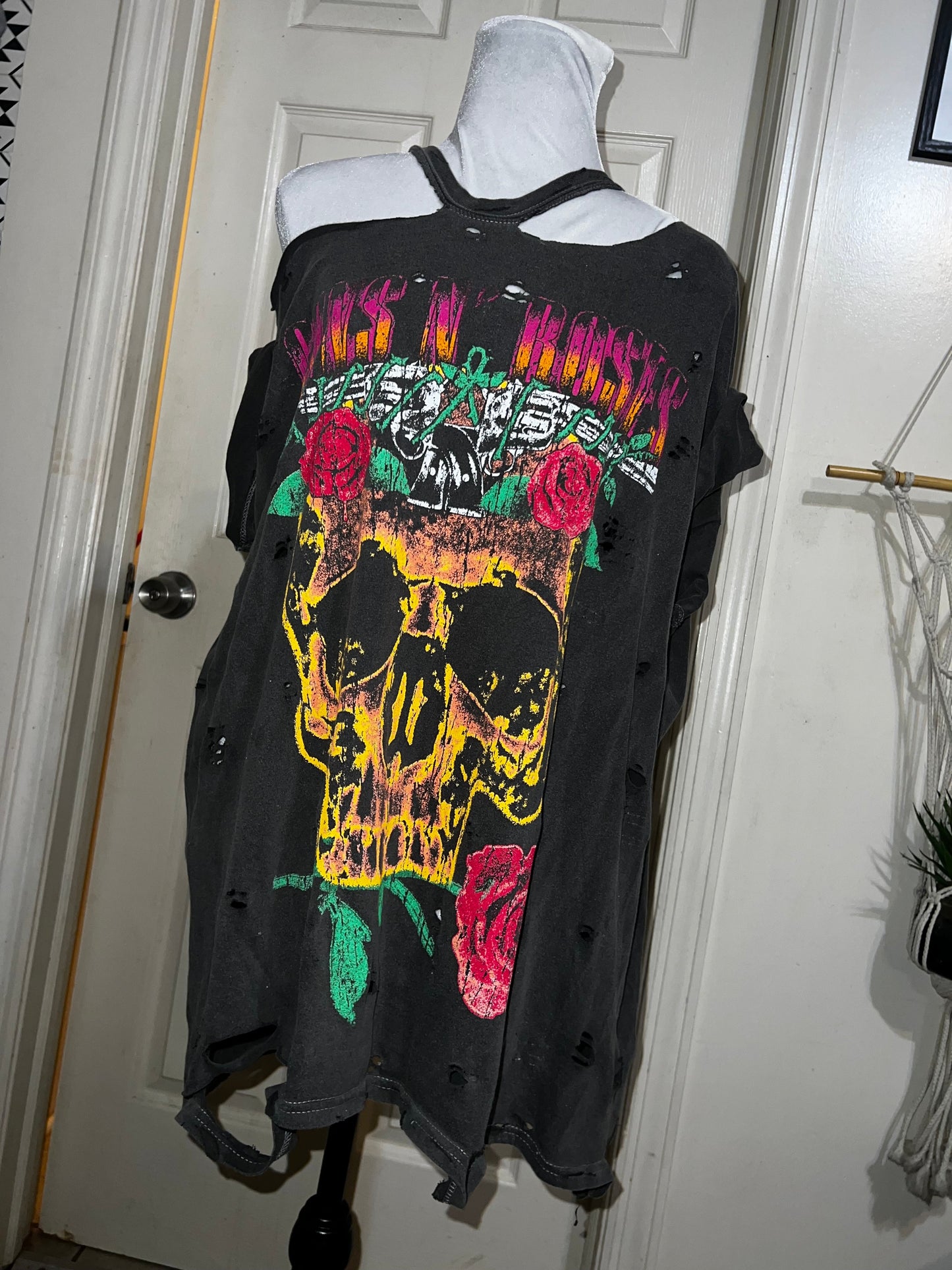 Guns n Roses Double Sided Oversized Tee/Dress