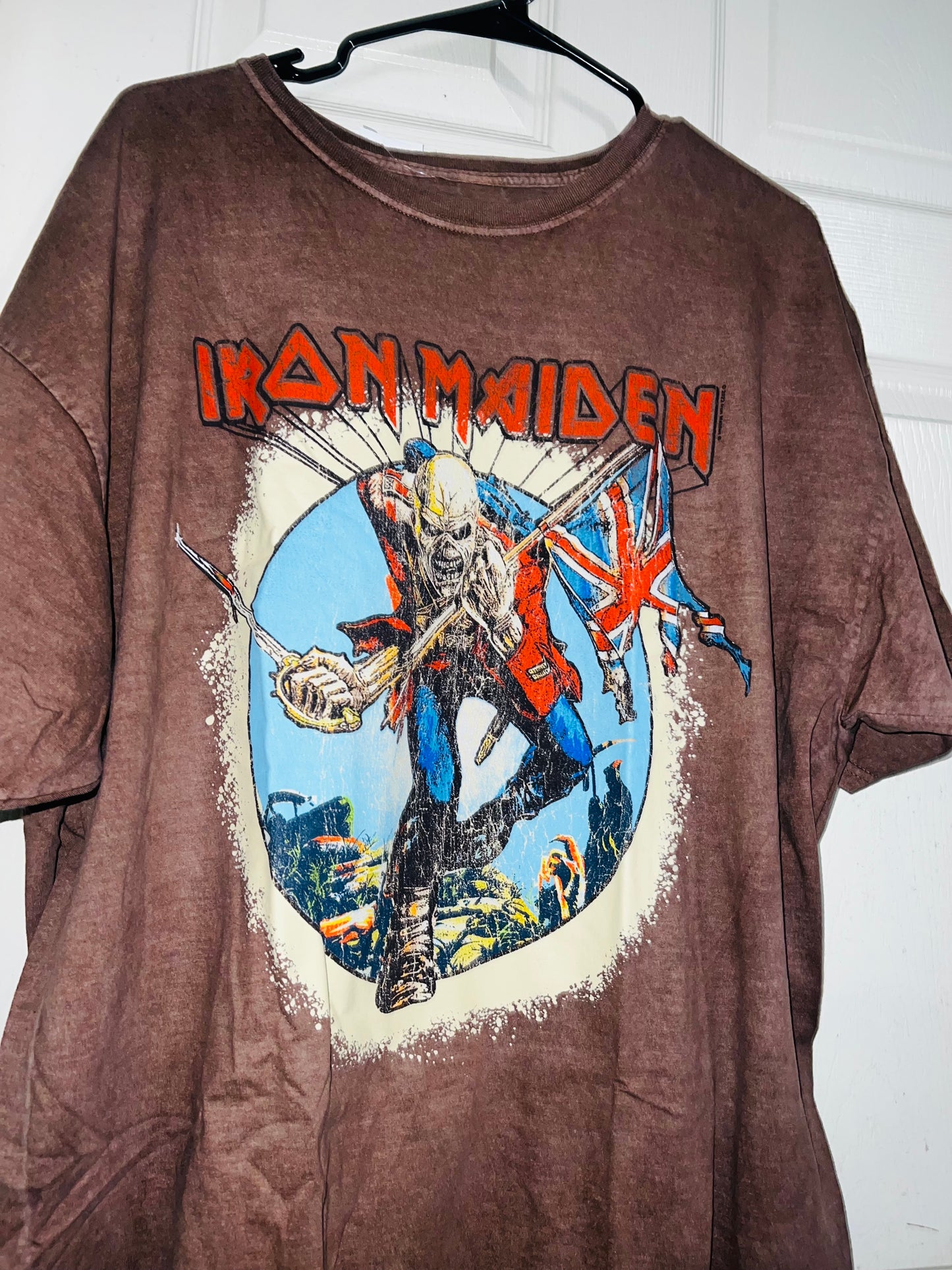 Iron Maiden Oversized Distressed Tee