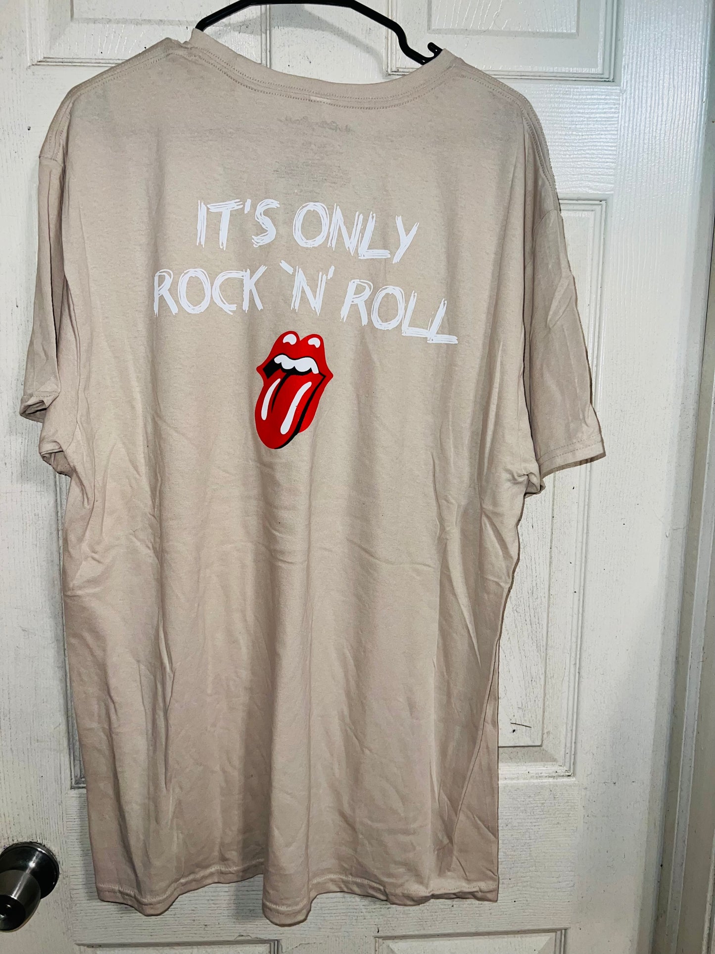 The Rolling Stones Double Sided Distressed Tee