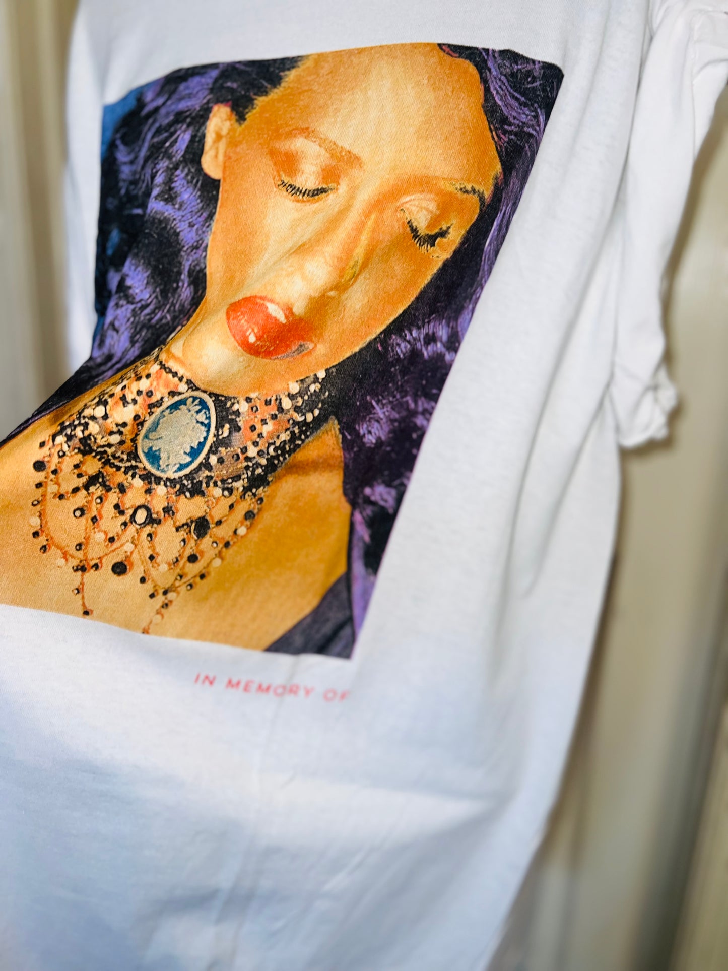 Aaliyah Oversized Distressed Tee