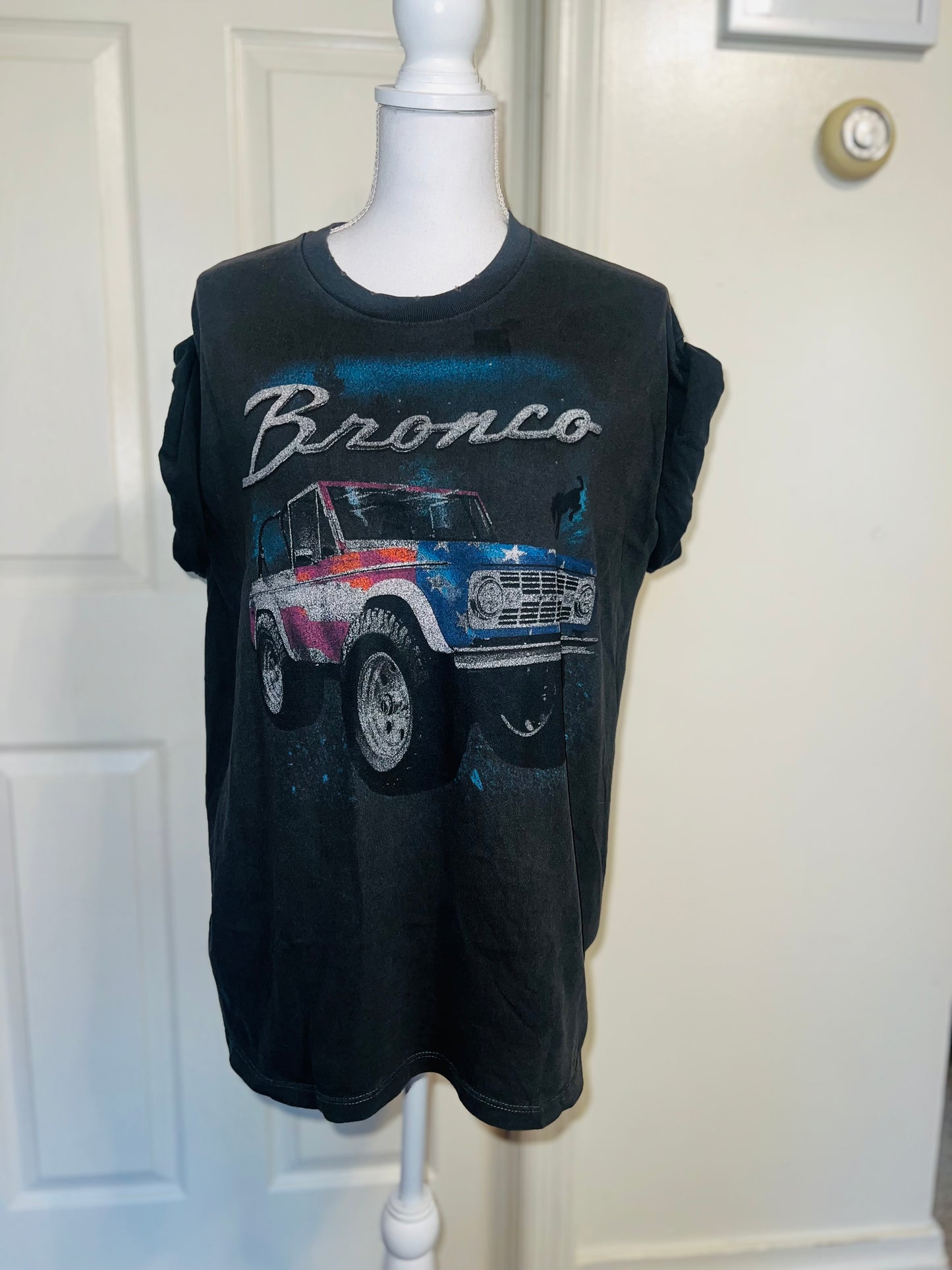 Ford Bronco Oversized Distressed Tee