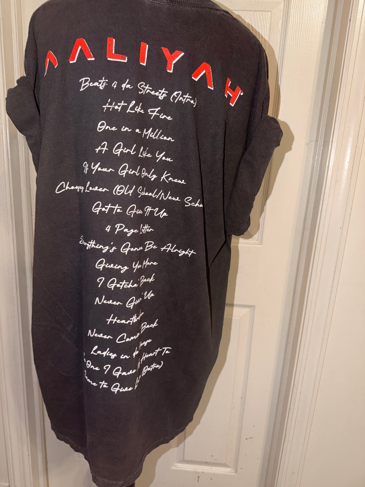 Aaliyah Double Sided Oversized Tee