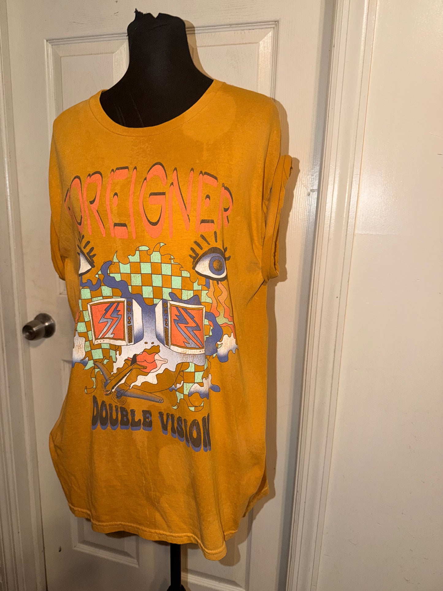 Foreigner Sun-bleached Oversized Tee