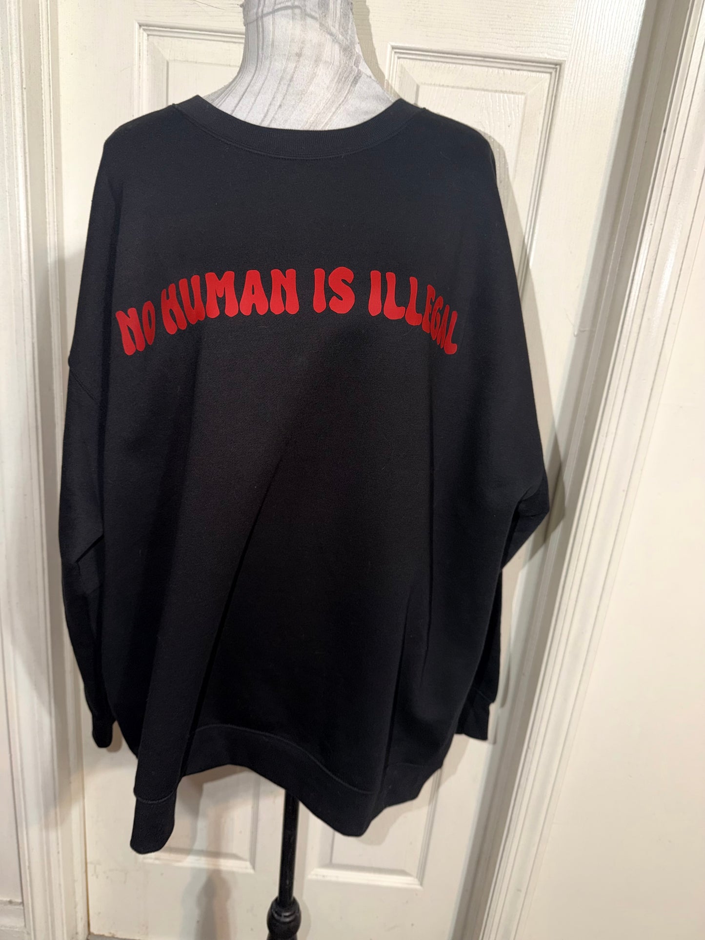 Abolish ICE Double Sided Oversized Tee or Sweatshirt