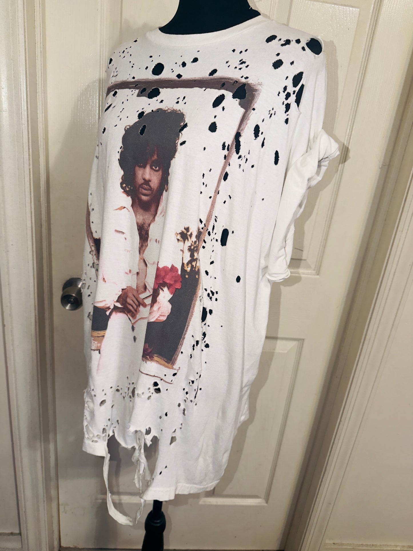 Prince Oversized Distressed Tee
