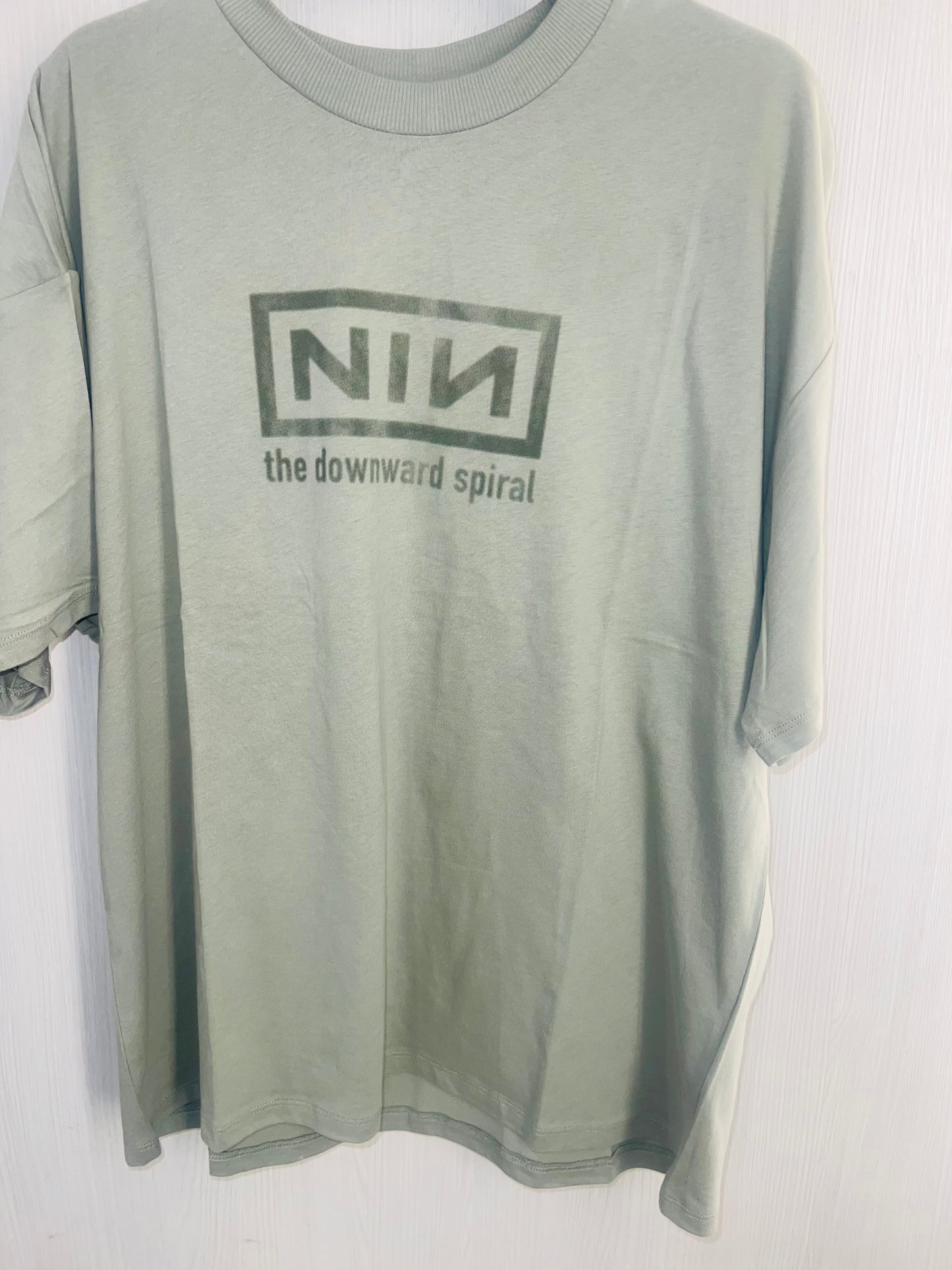 Nine Inch Nails Double Sided Oversized Distressed Tees