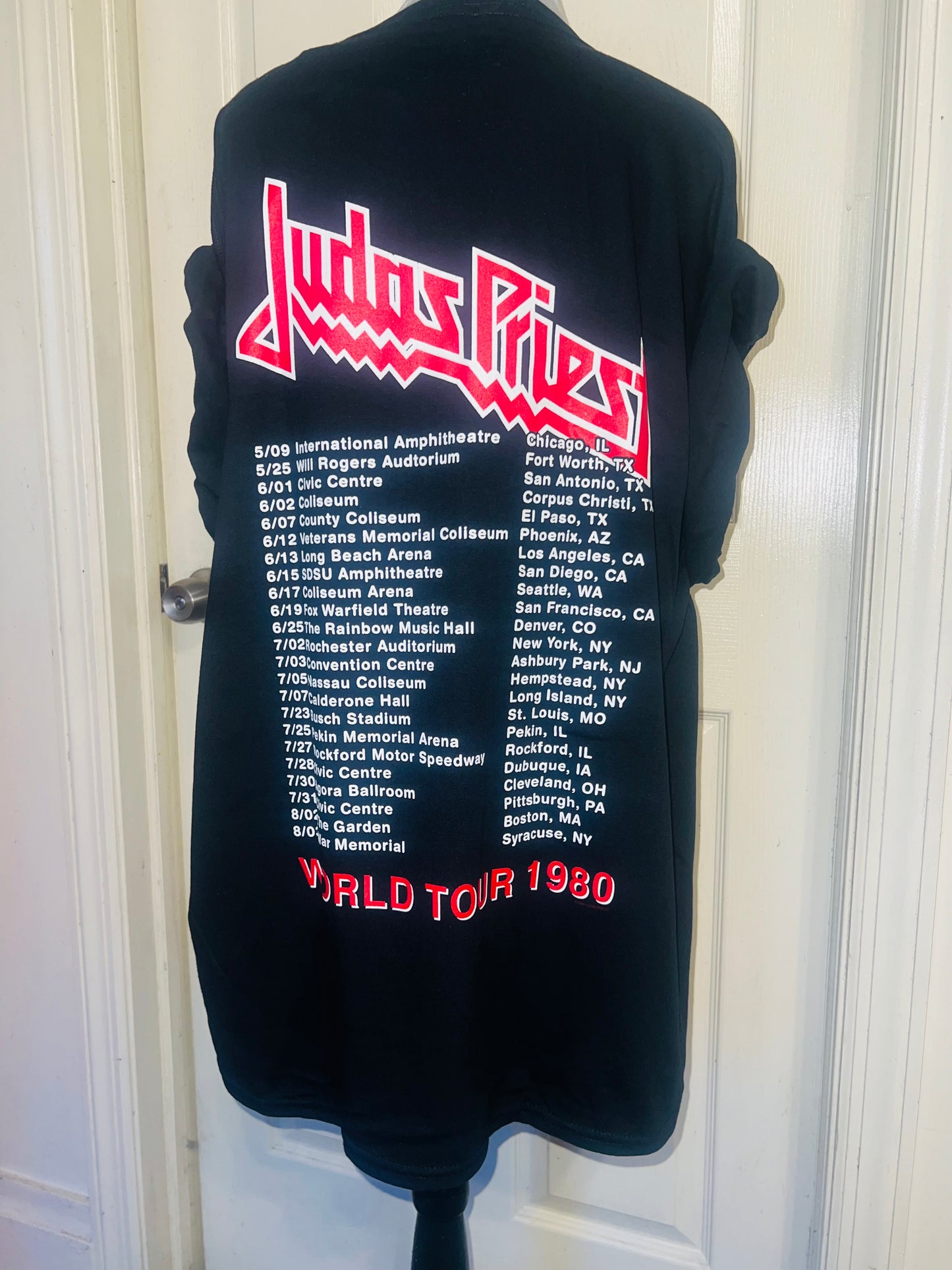 Judas Priest Double Sided Oversized Tee