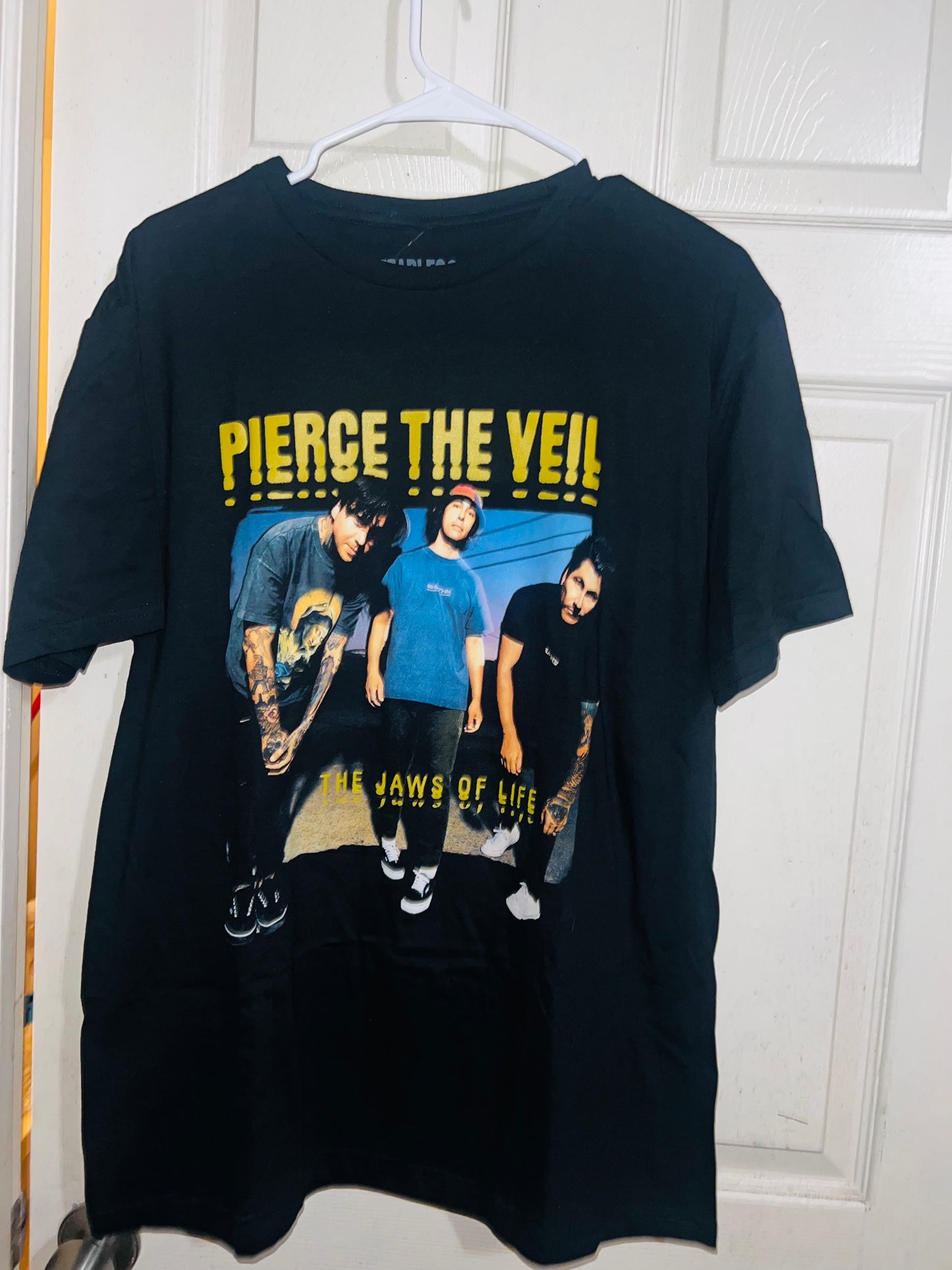 Pierce the Veil Oversized Distressed Tee