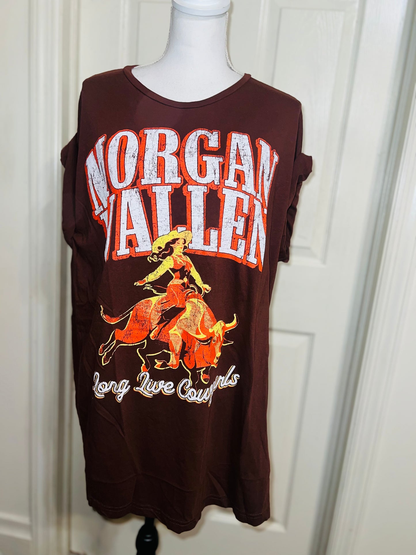 Morgan Wallen Oversized Distressed Tee