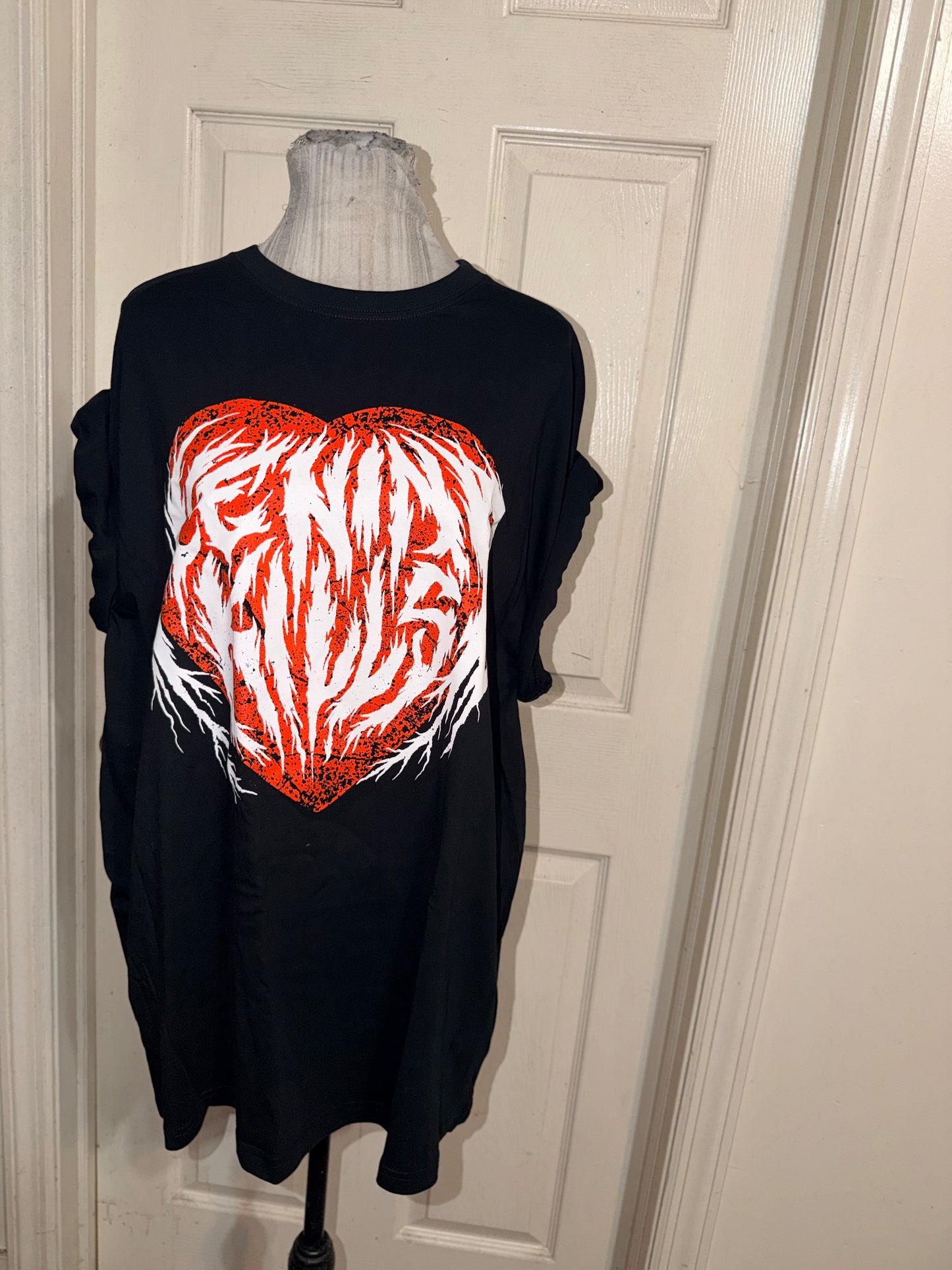 Ice Nine Kills Oversized Distressed Tee