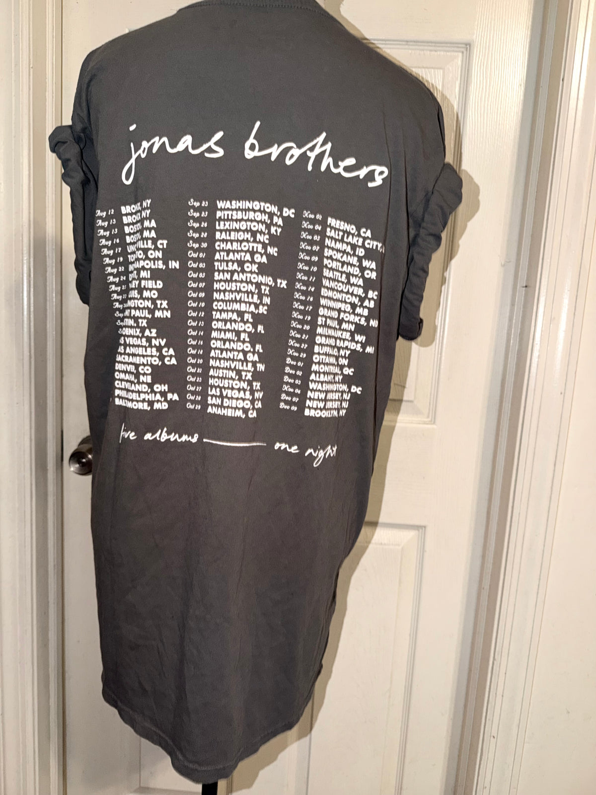 Jonas Brothers Double Sided Tee