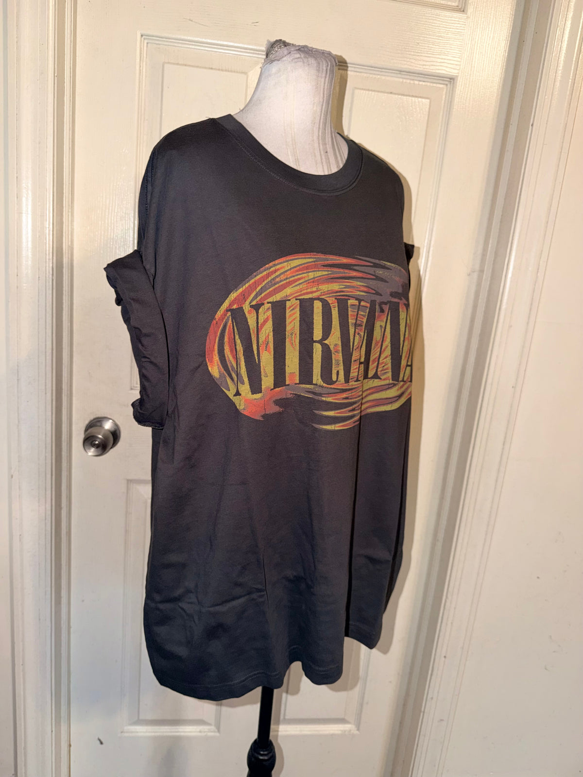 Nirvana Double Sided Oversized Tee