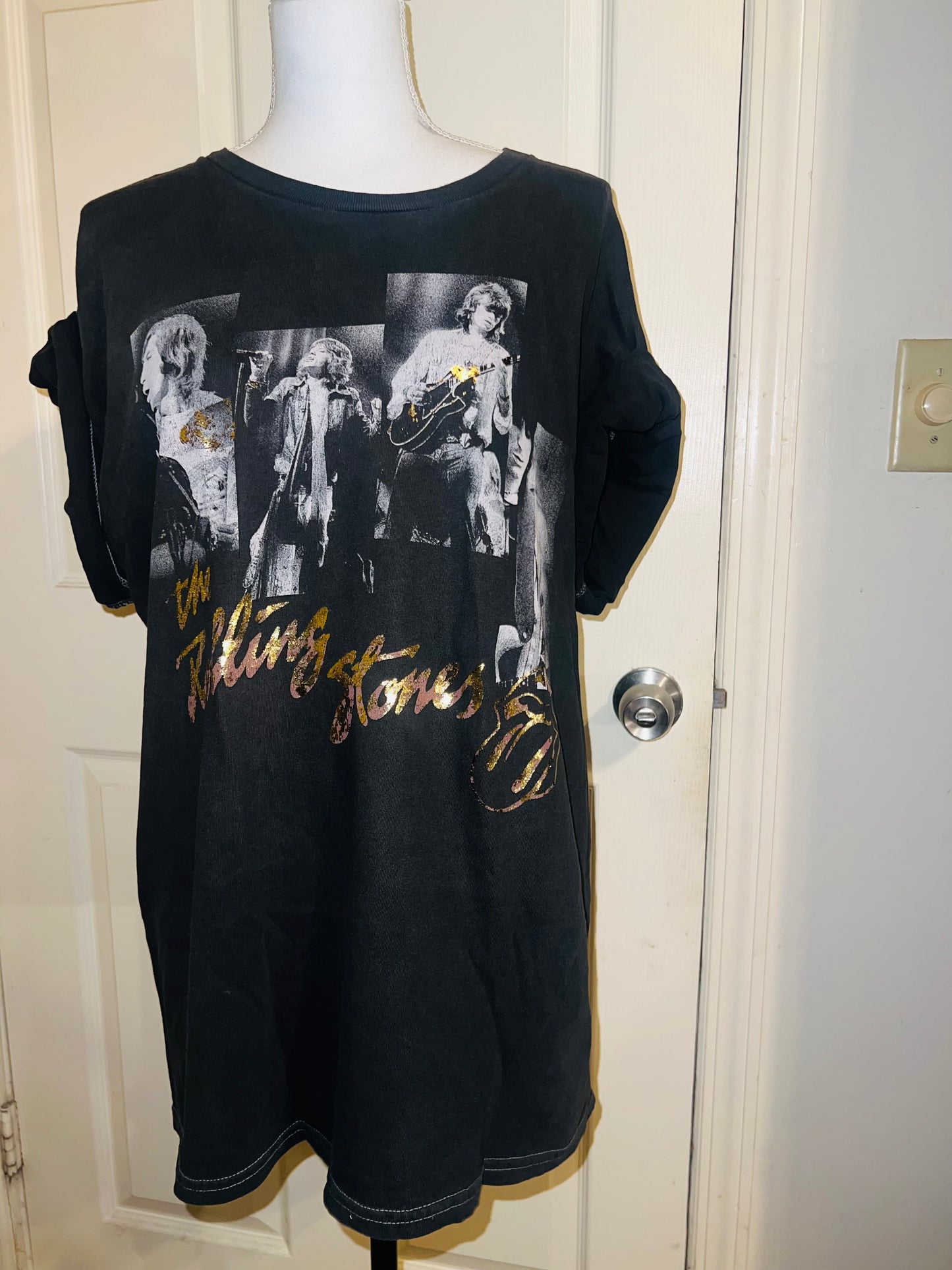 The Rolling Stones Oversized Distressed Tee