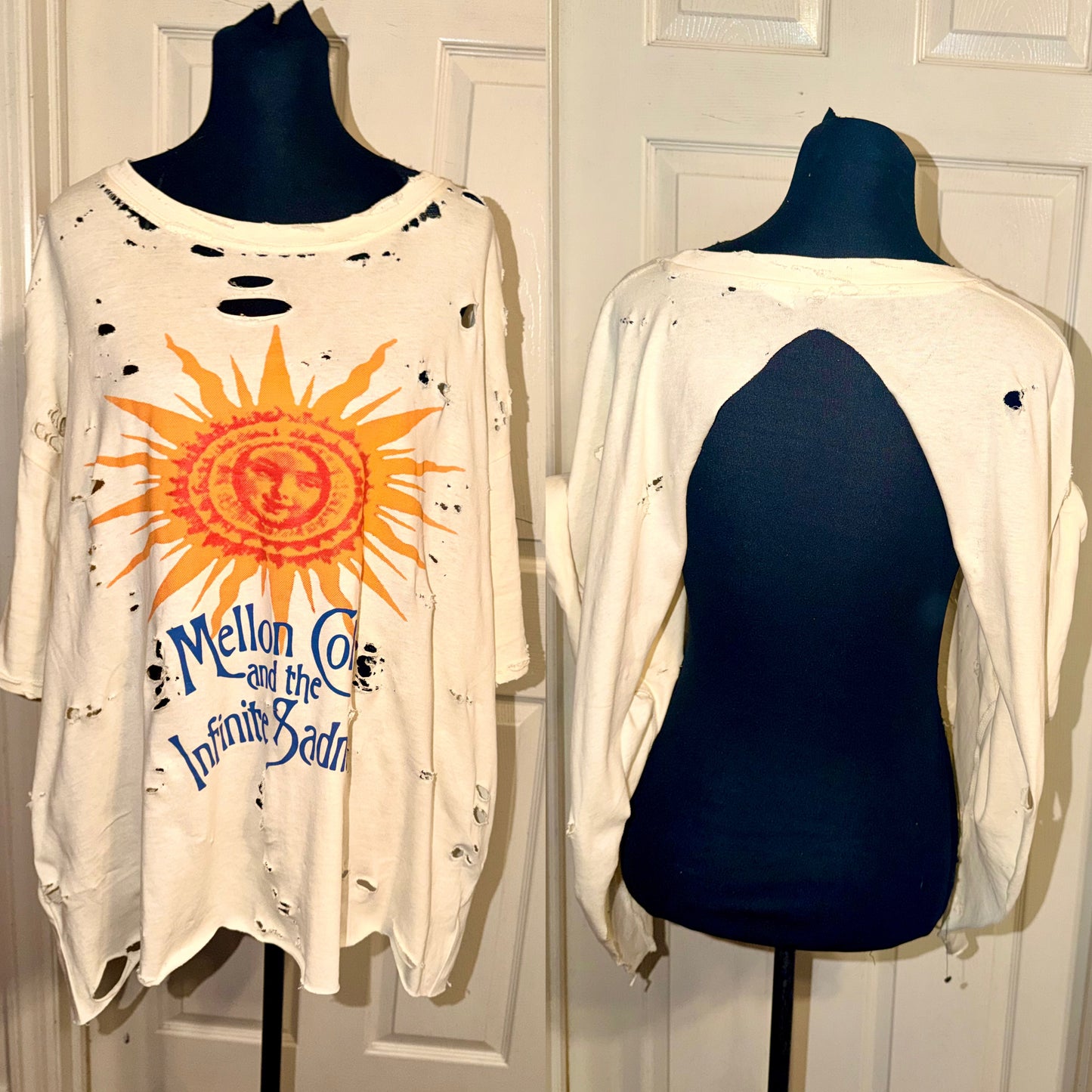 The Smashing Pumpkins Oversized Backless Tee