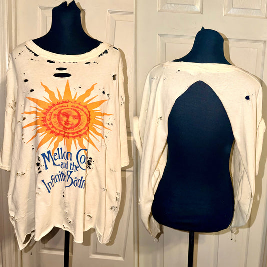 The Smashing Pumpkins Oversized Backless Tee