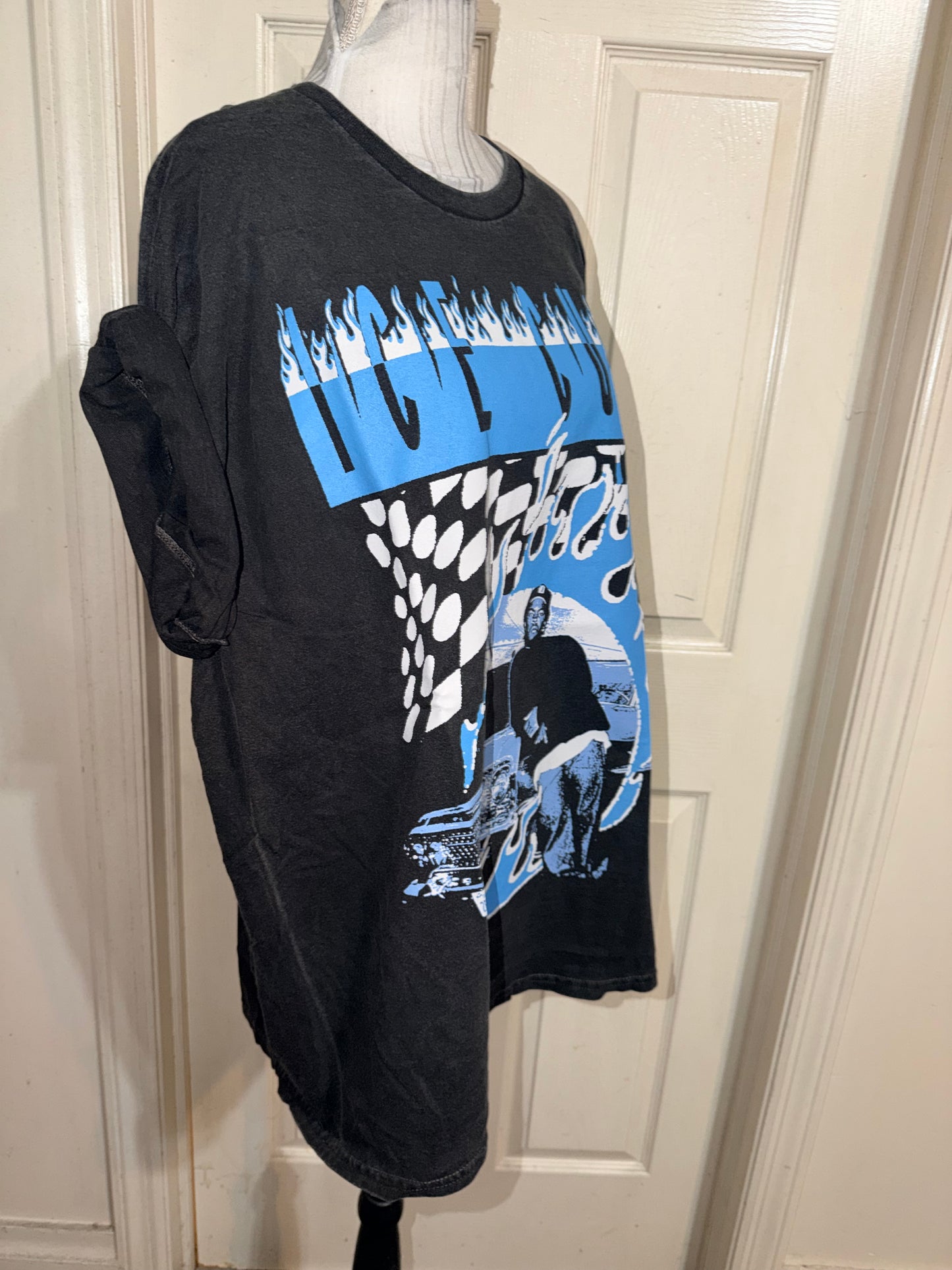 Ice Cube Double Sided Oversized Distressed Tee