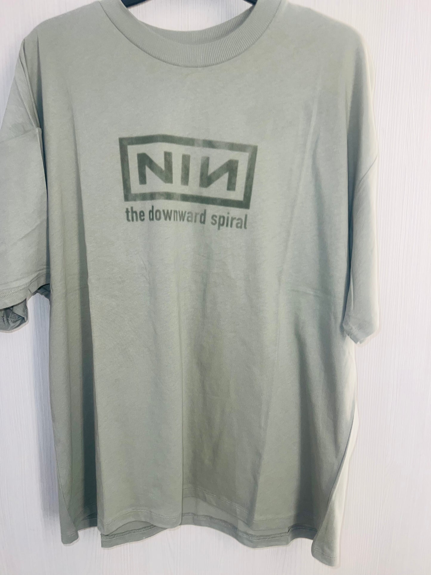 Nine Inch Nails Double Sided Oversized Distressed Tees