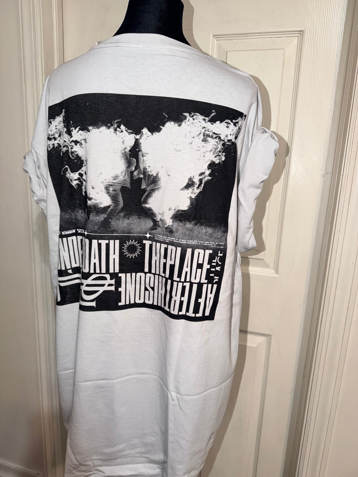 Underoath Double Sided Oversized Distressed Tee