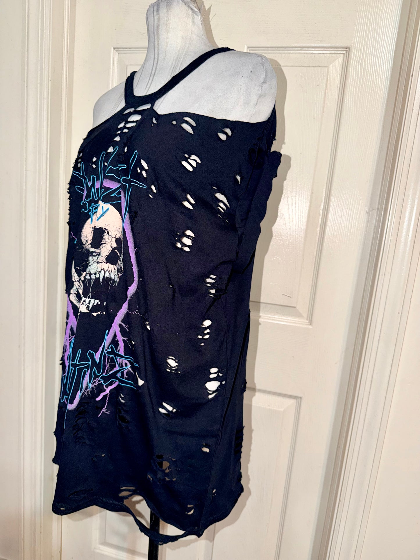 Bullet for my Valentine Oversized Distressed Tee