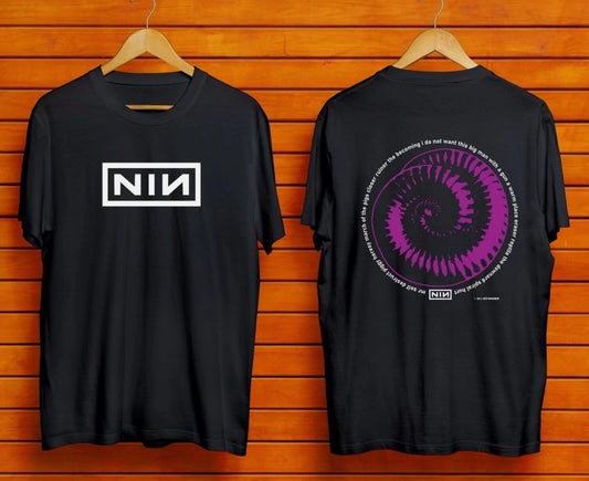 Nine Inch Nails Double Sided Oversized Distressed Tee