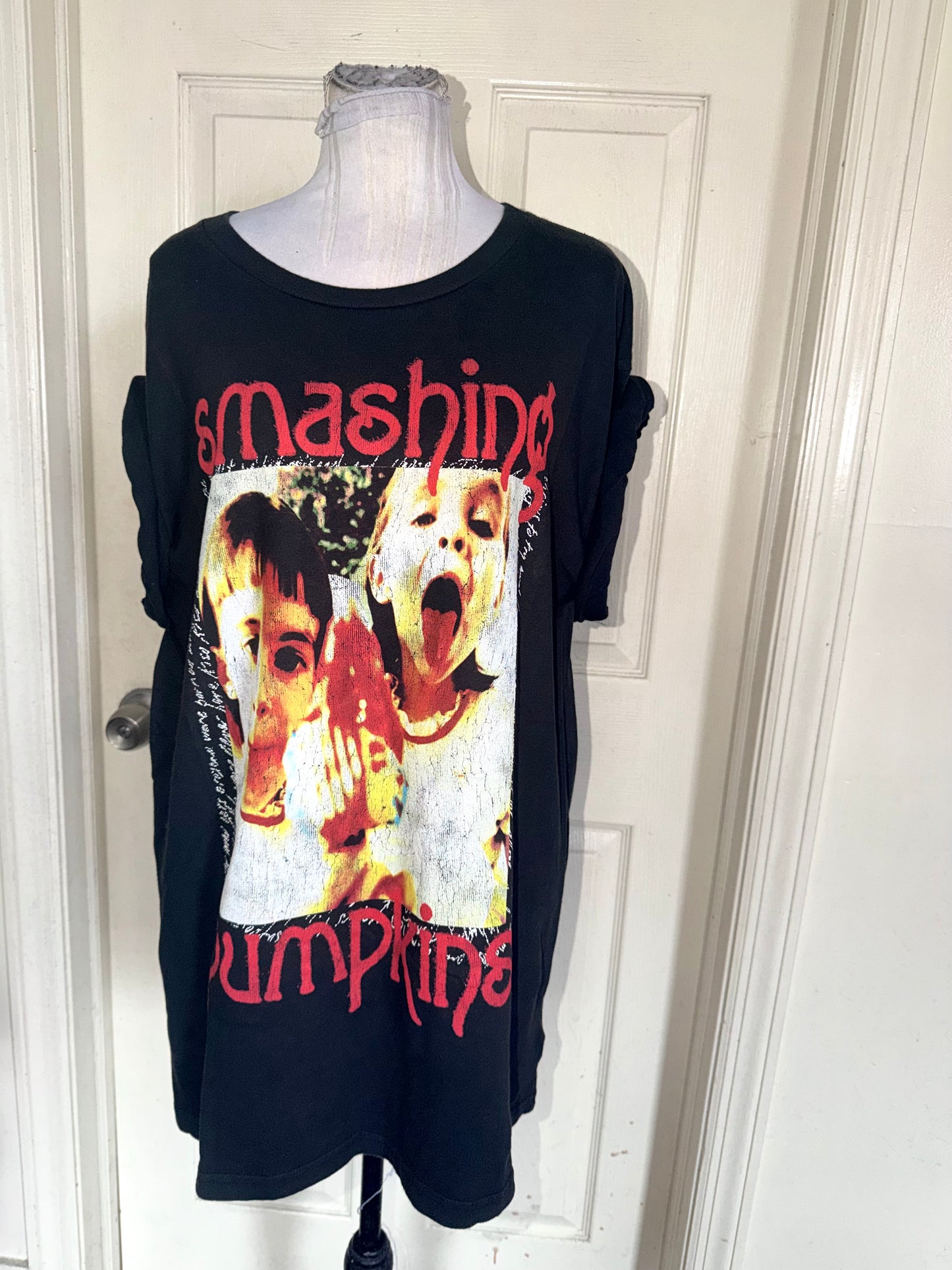 The Smashing Pumpkins Double Sided Oversized Tee
