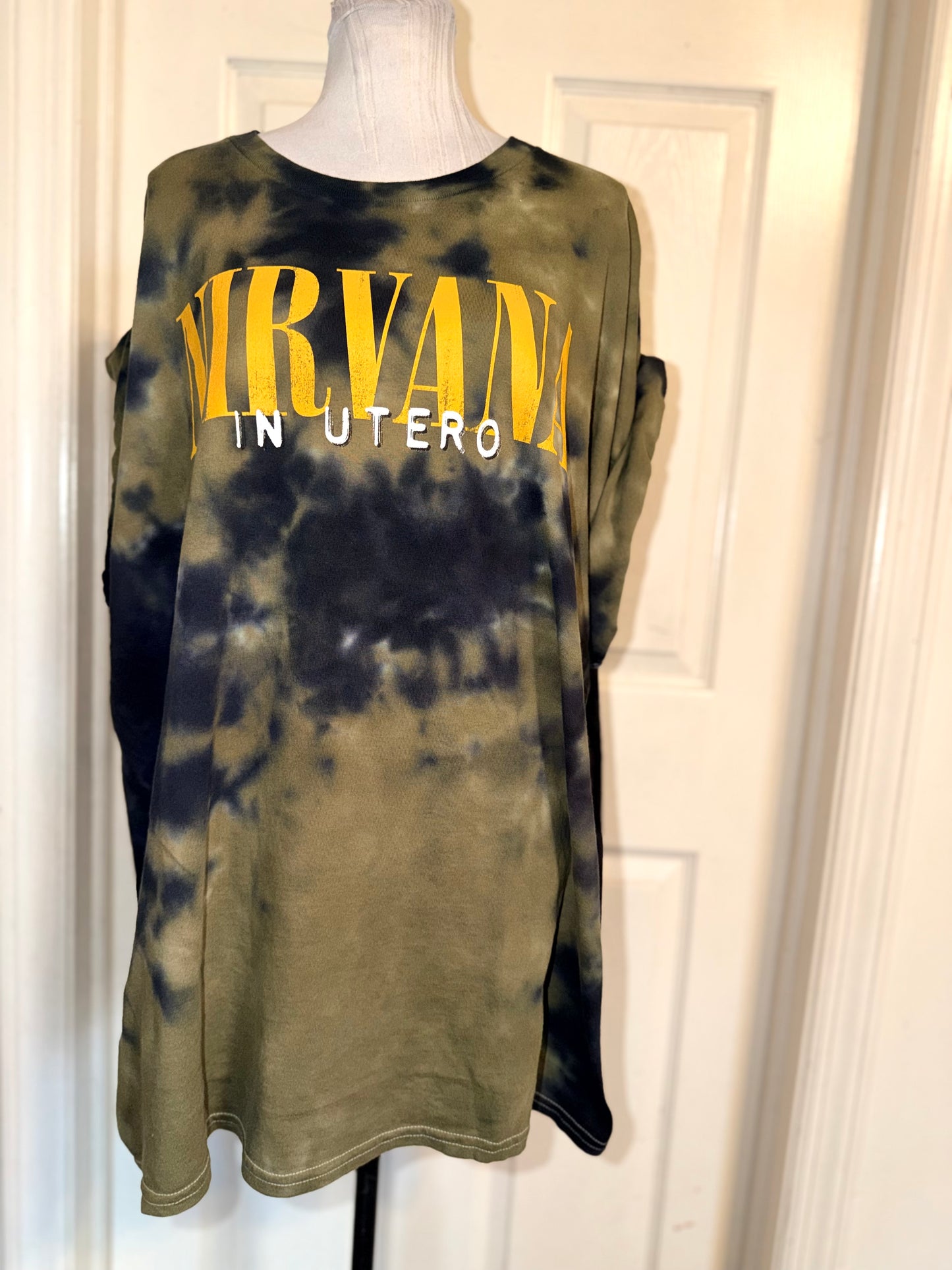 Nirvana Double Sided Oversized Tee