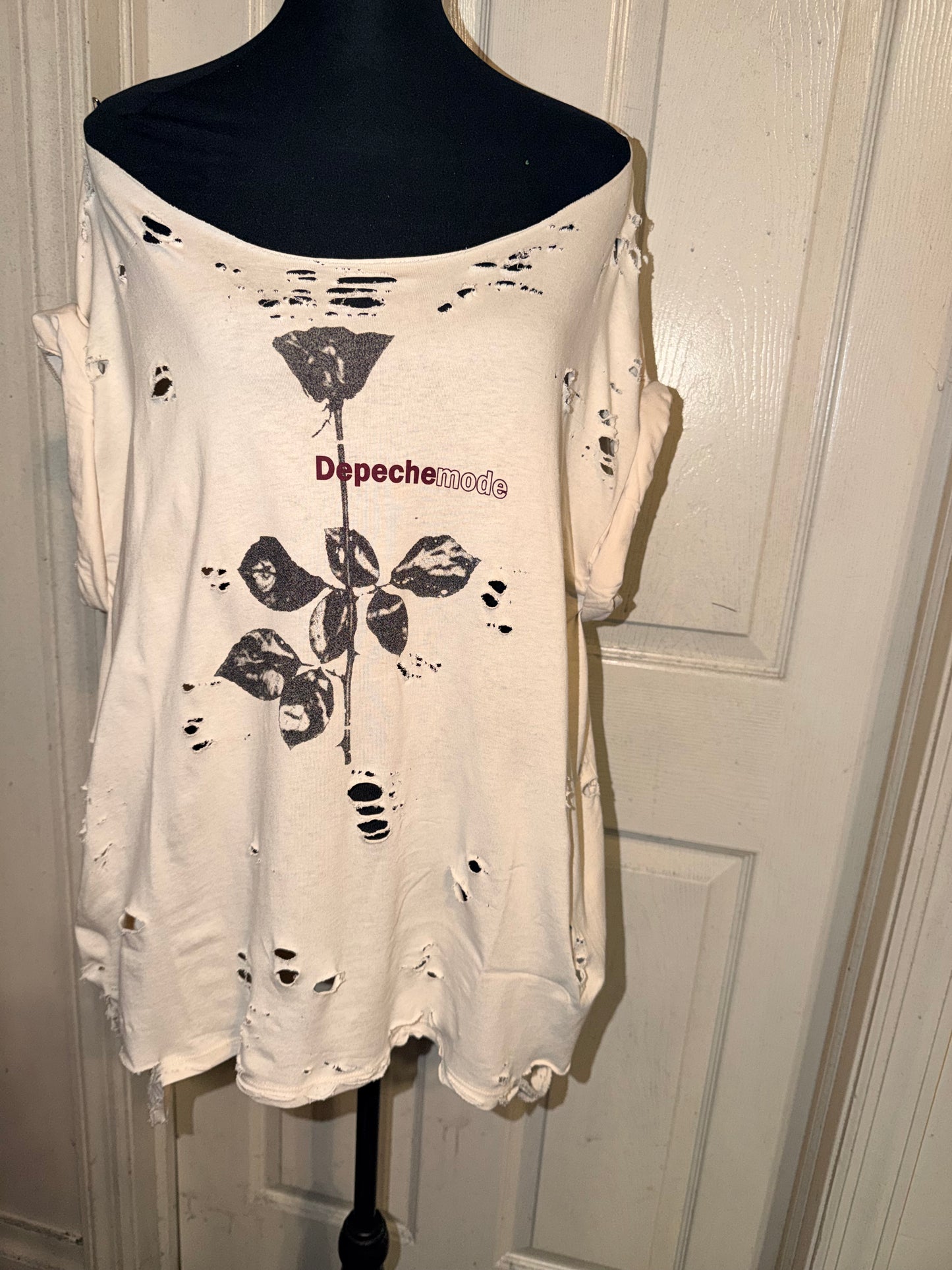 Depeche Mode Oversized Distressed Tee (as is)