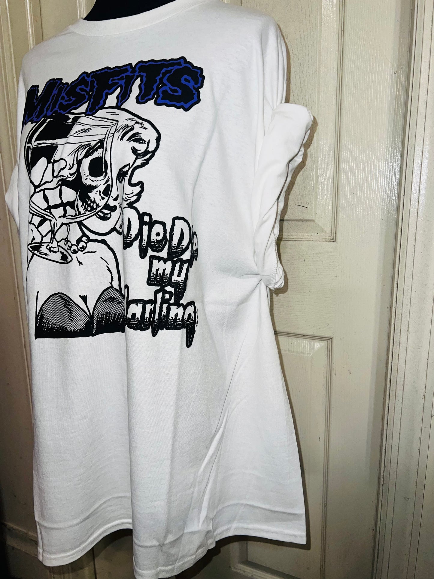 Misfits Oversized Distressed Tee