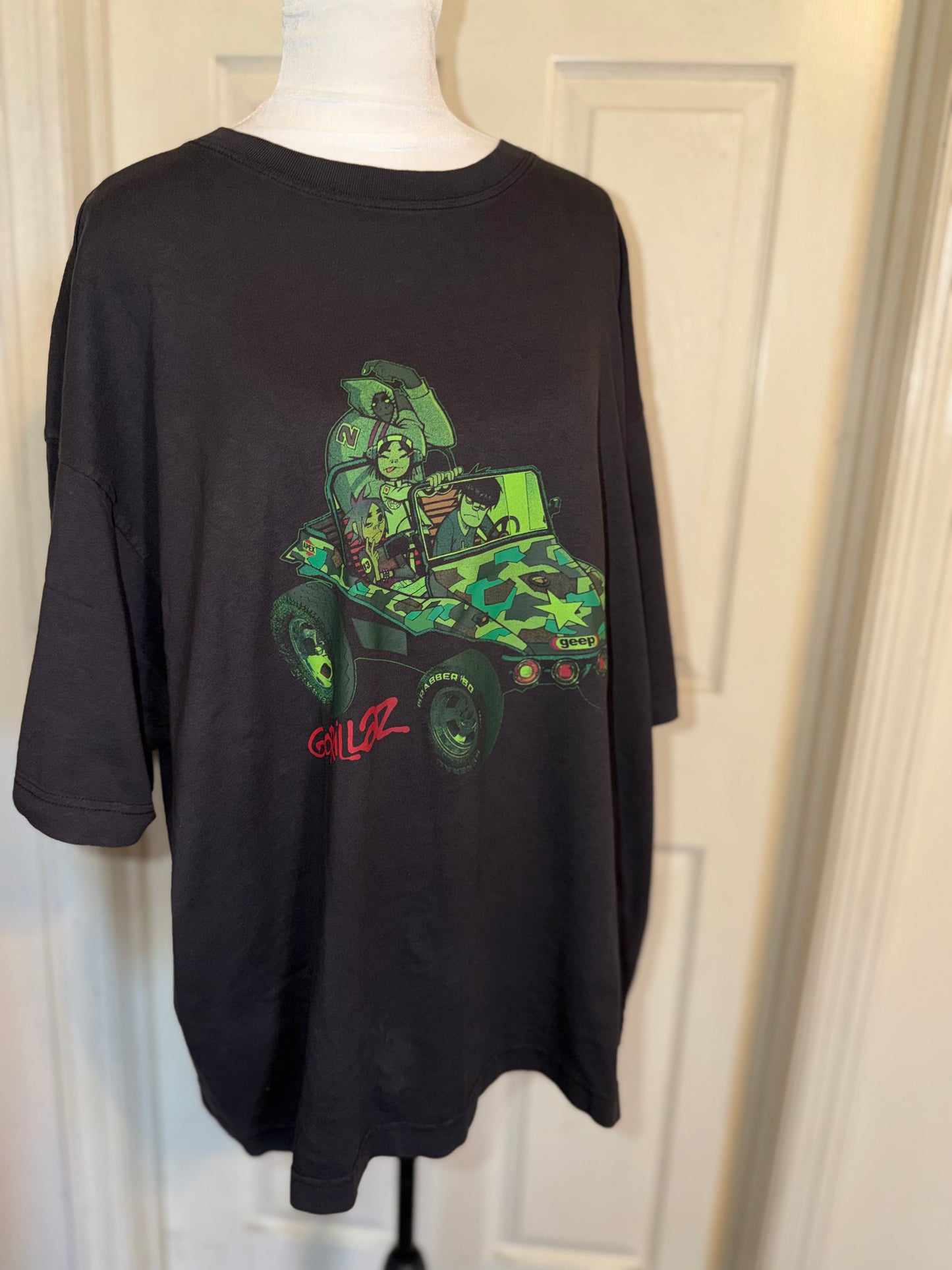Gorillaz Oversized Distressed Tee