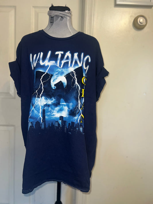 Wu-Tang Clan Oversized Distressed Tee