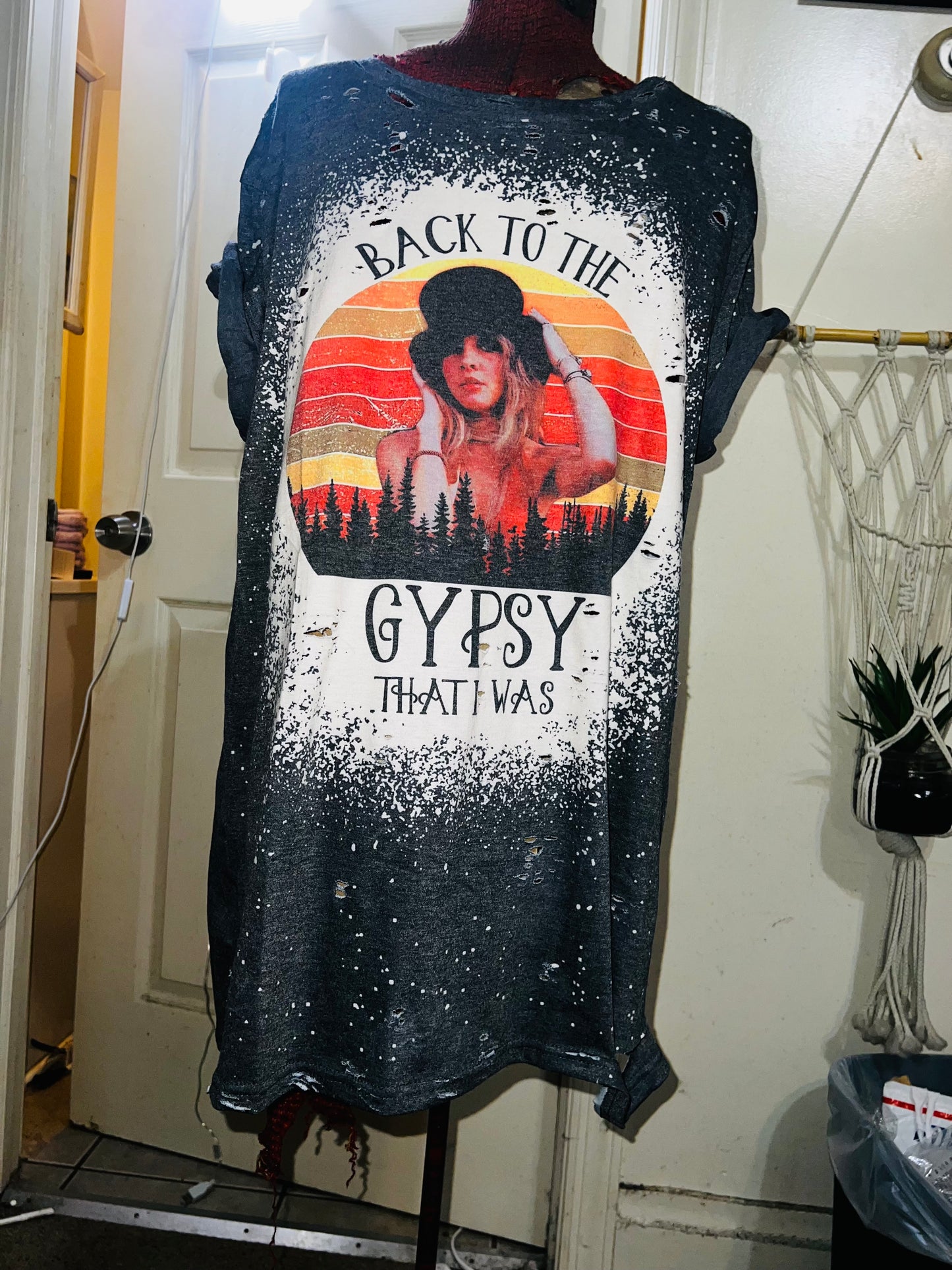 Stevie Nicks Distressed Tee