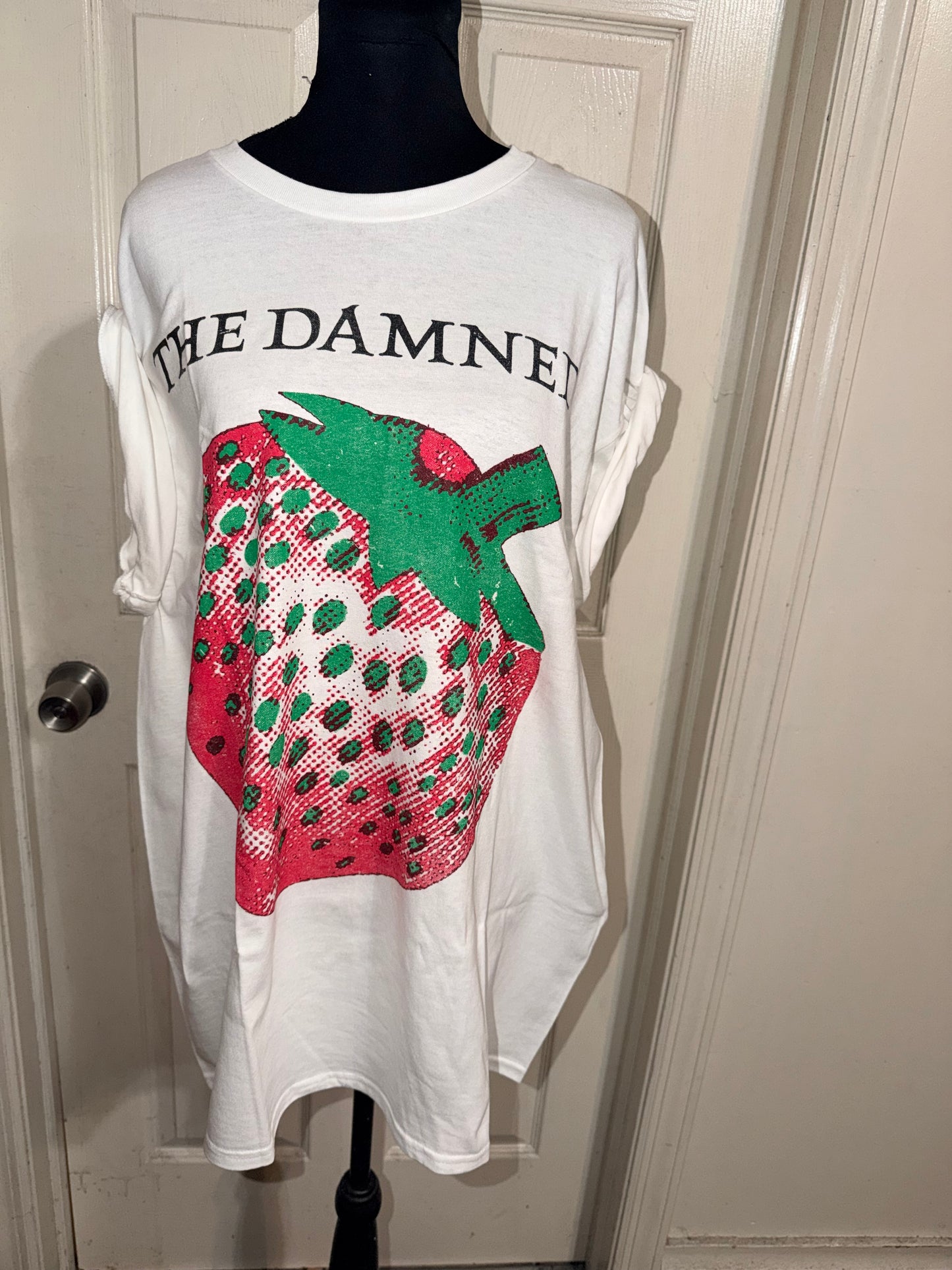The Damned Oversized Distressed Tee