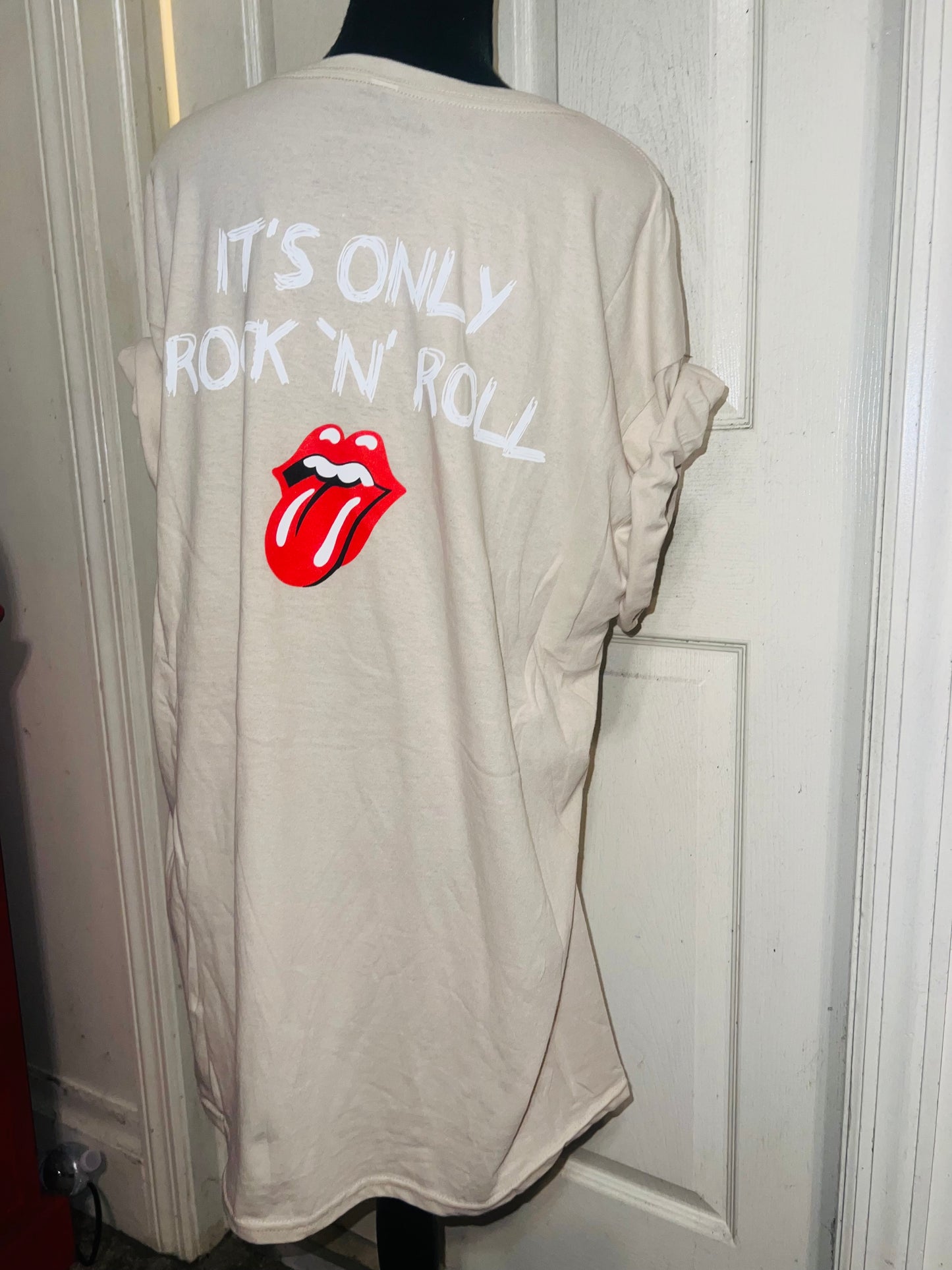 The Rolling Stones Double Sided Distressed Tee