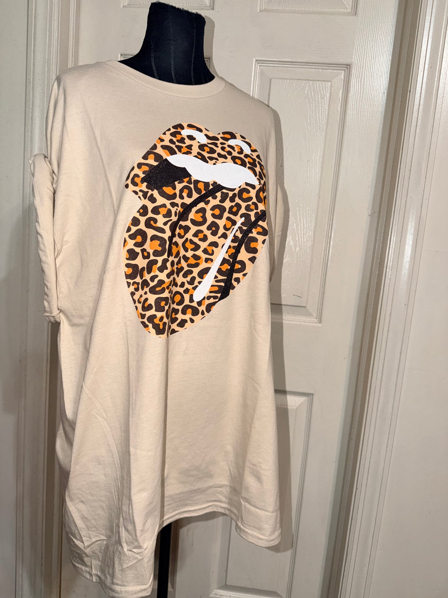 The Rolling Stones Oversized Distressed Tee