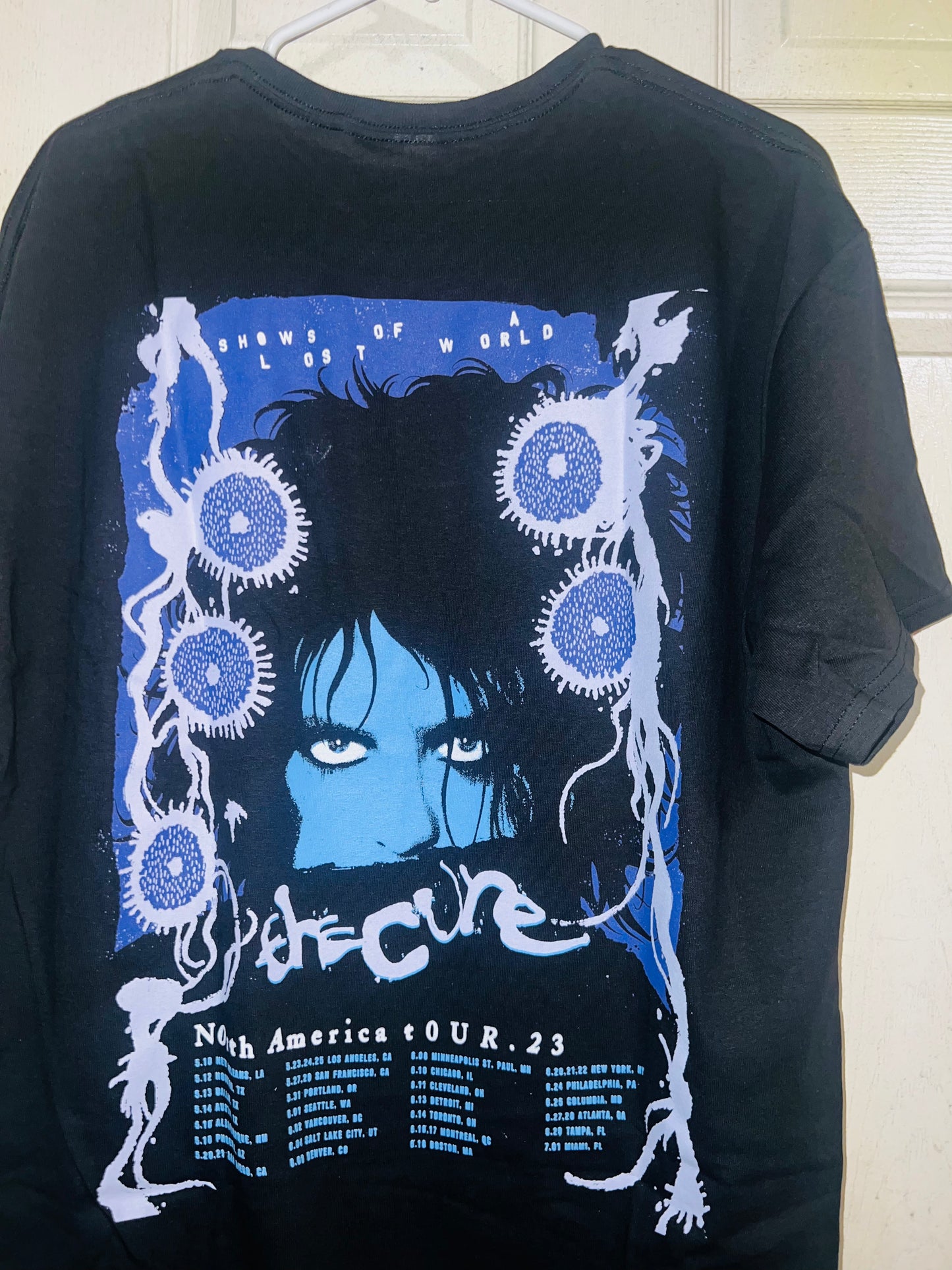 The Cure Double Sided Oversized ‘23 Tour Tee