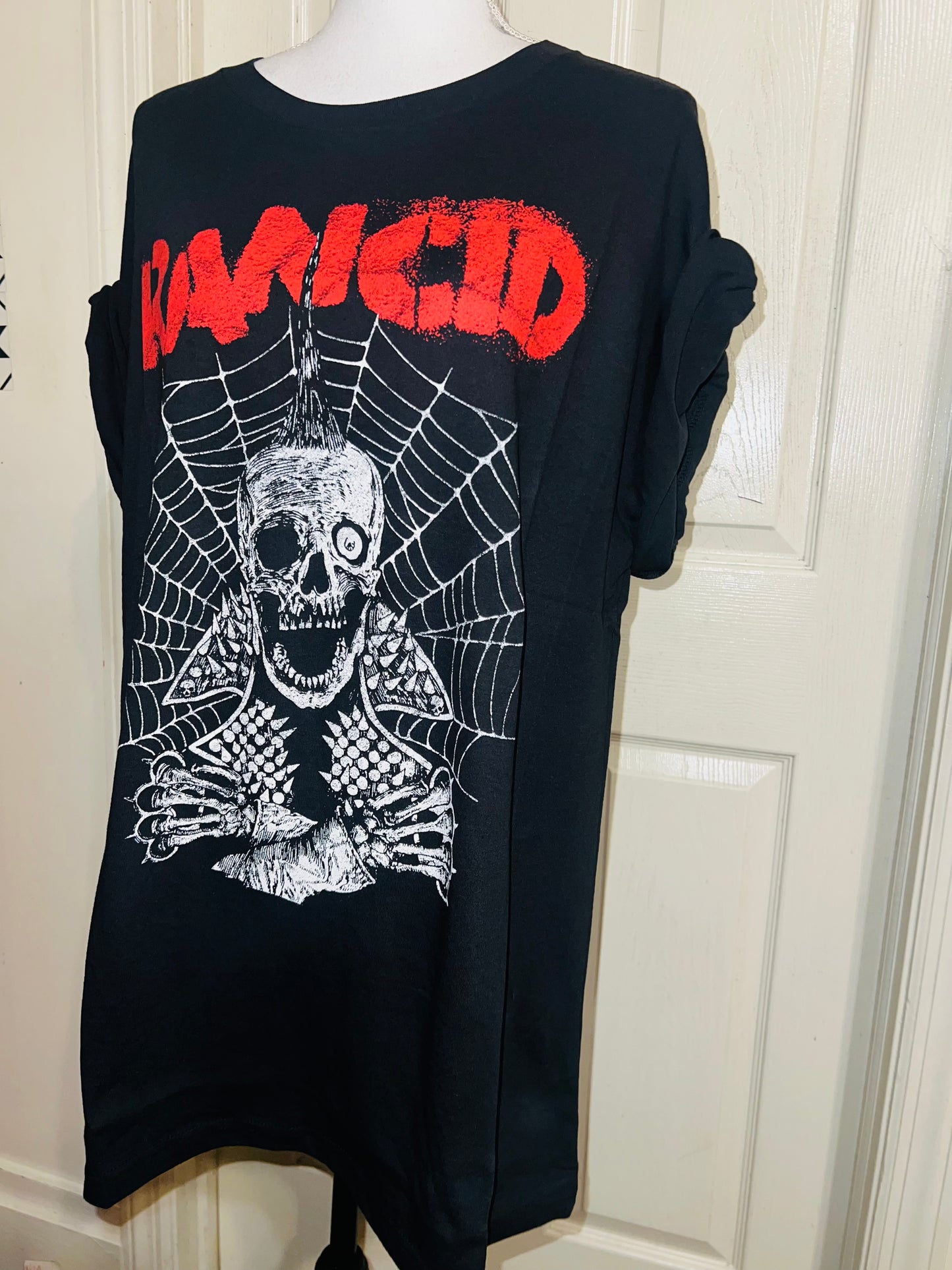 Rancid Oversized Distressed Tee