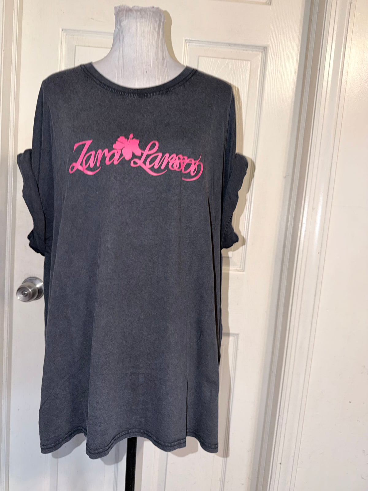 Zara Larson Oversized Double Sided Tee