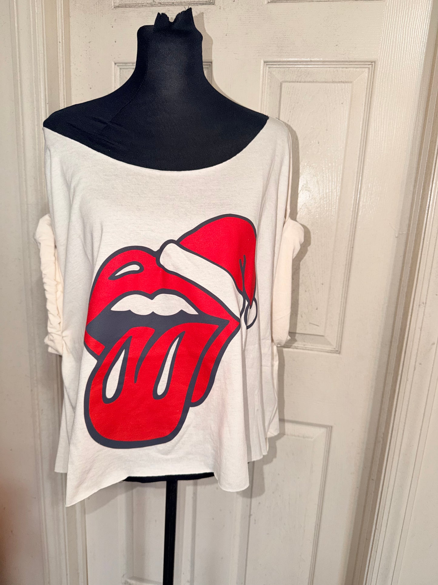 The Rolling Stones OFTS Oversized Distressed Tee