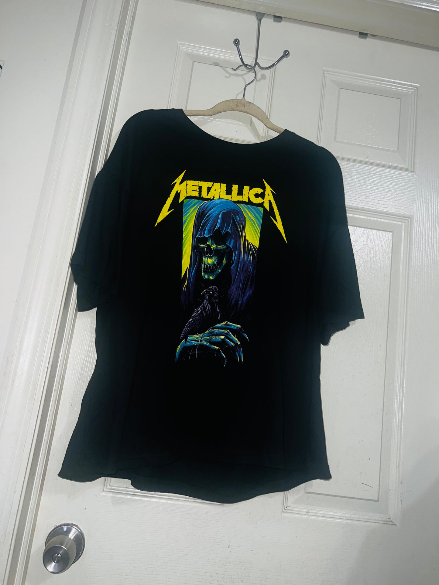 Metallica Oversized Distressed Tee