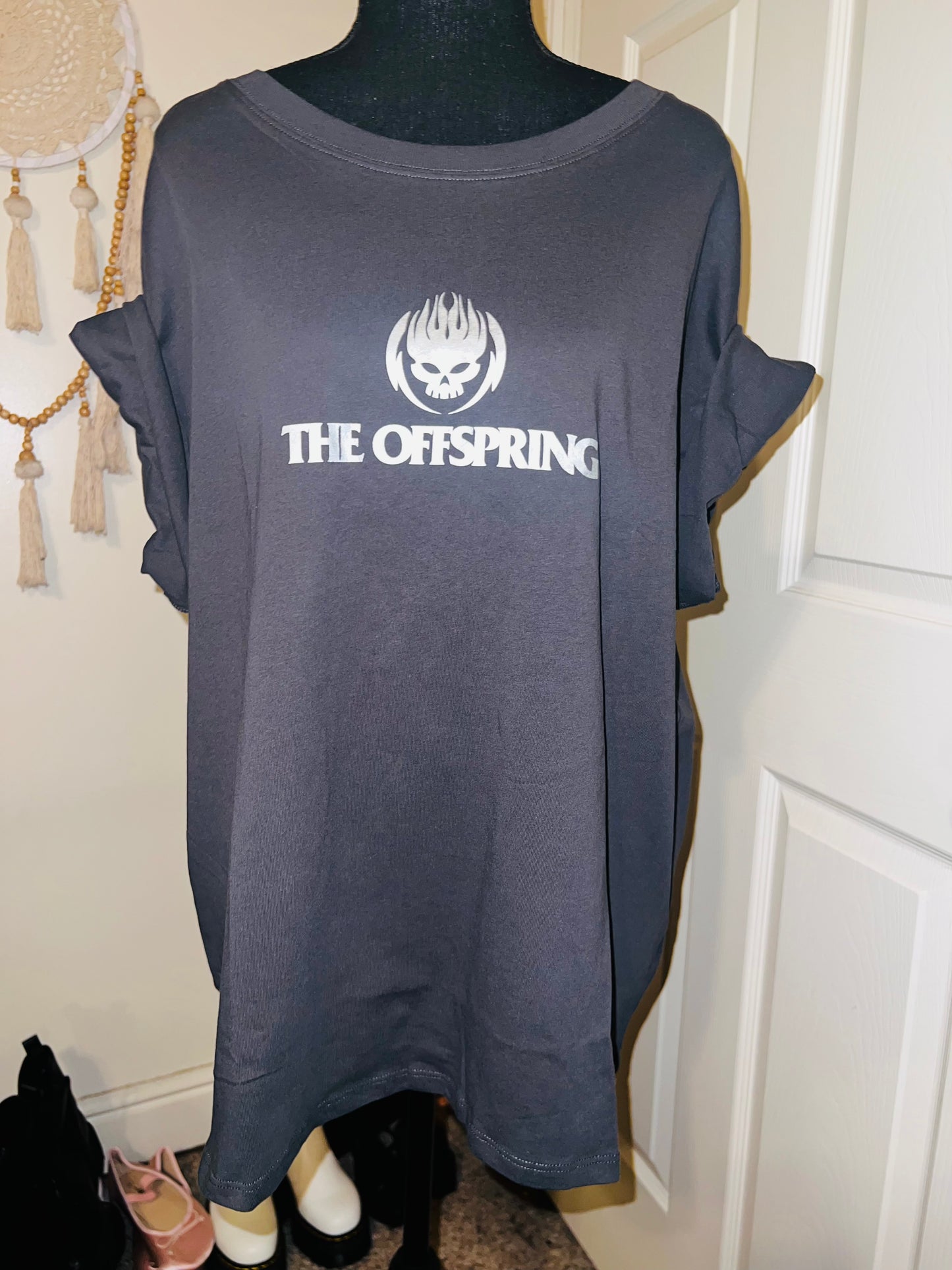 The Offspring Oversized Distressed Tee