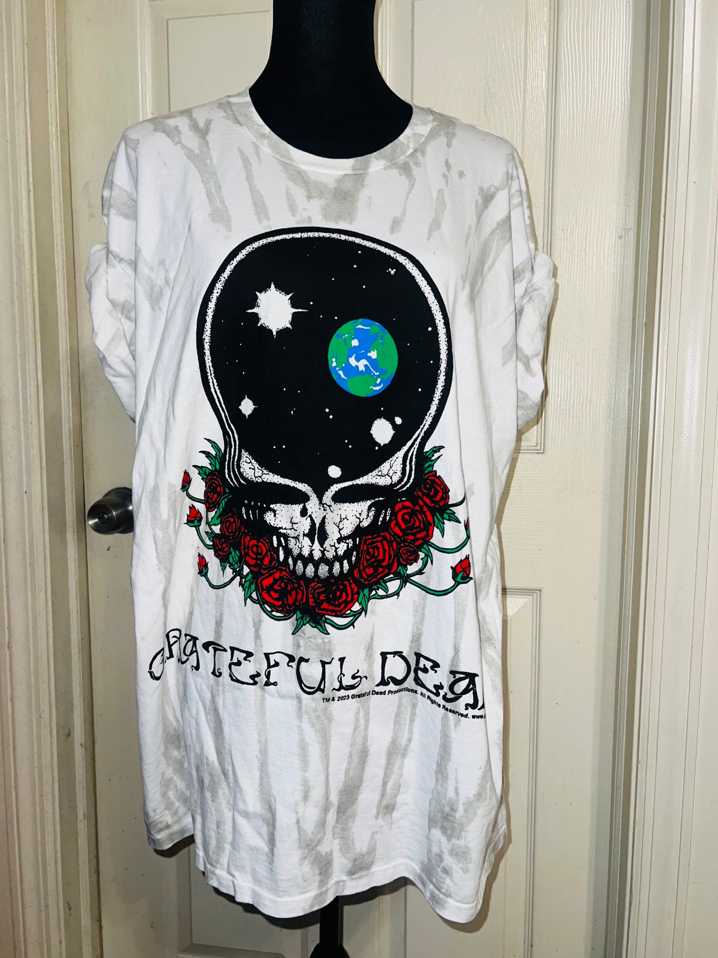 Grateful Dead Oversized Distressed Tee