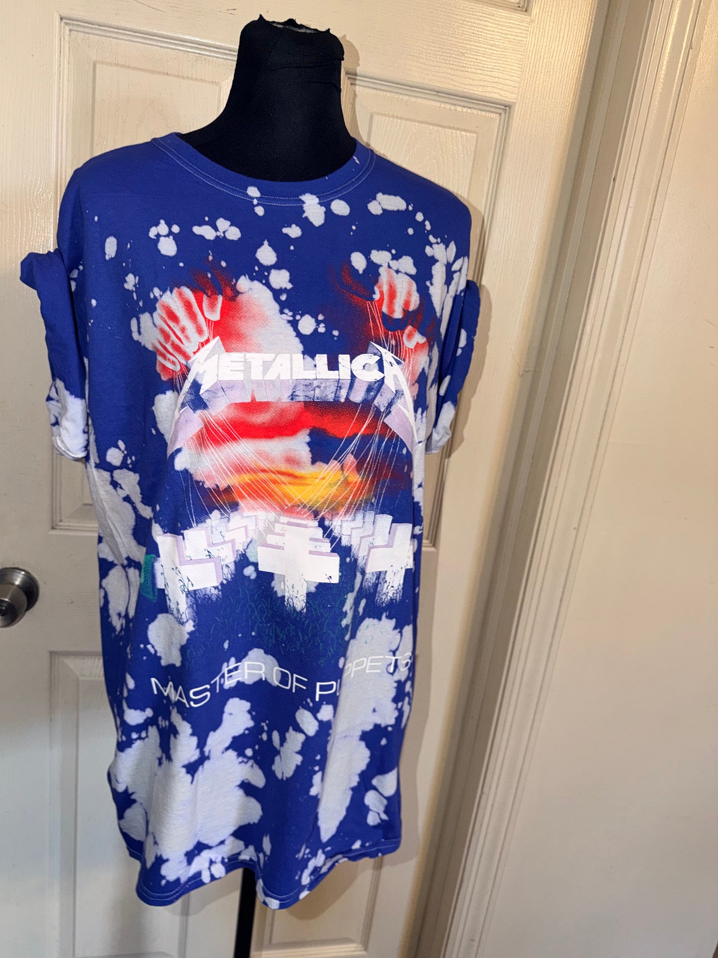 Metallica Oversized Distressed Tee