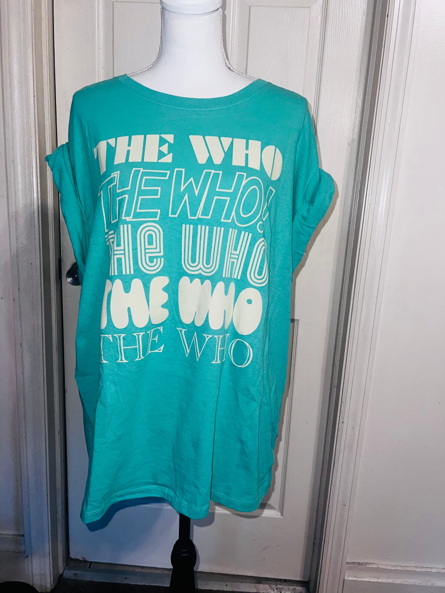 The Who Oversized Distressed Tee