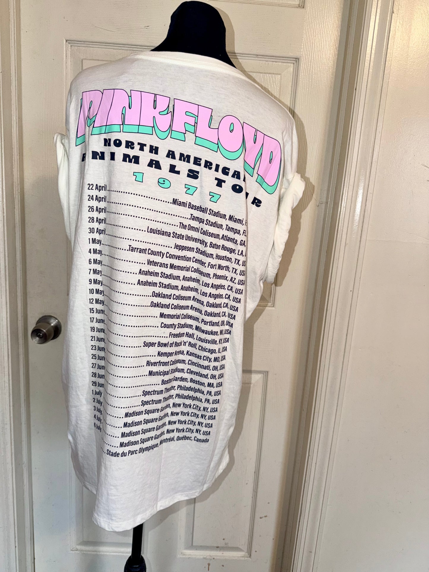 Pink Floyd Double Sided Oversized Tee