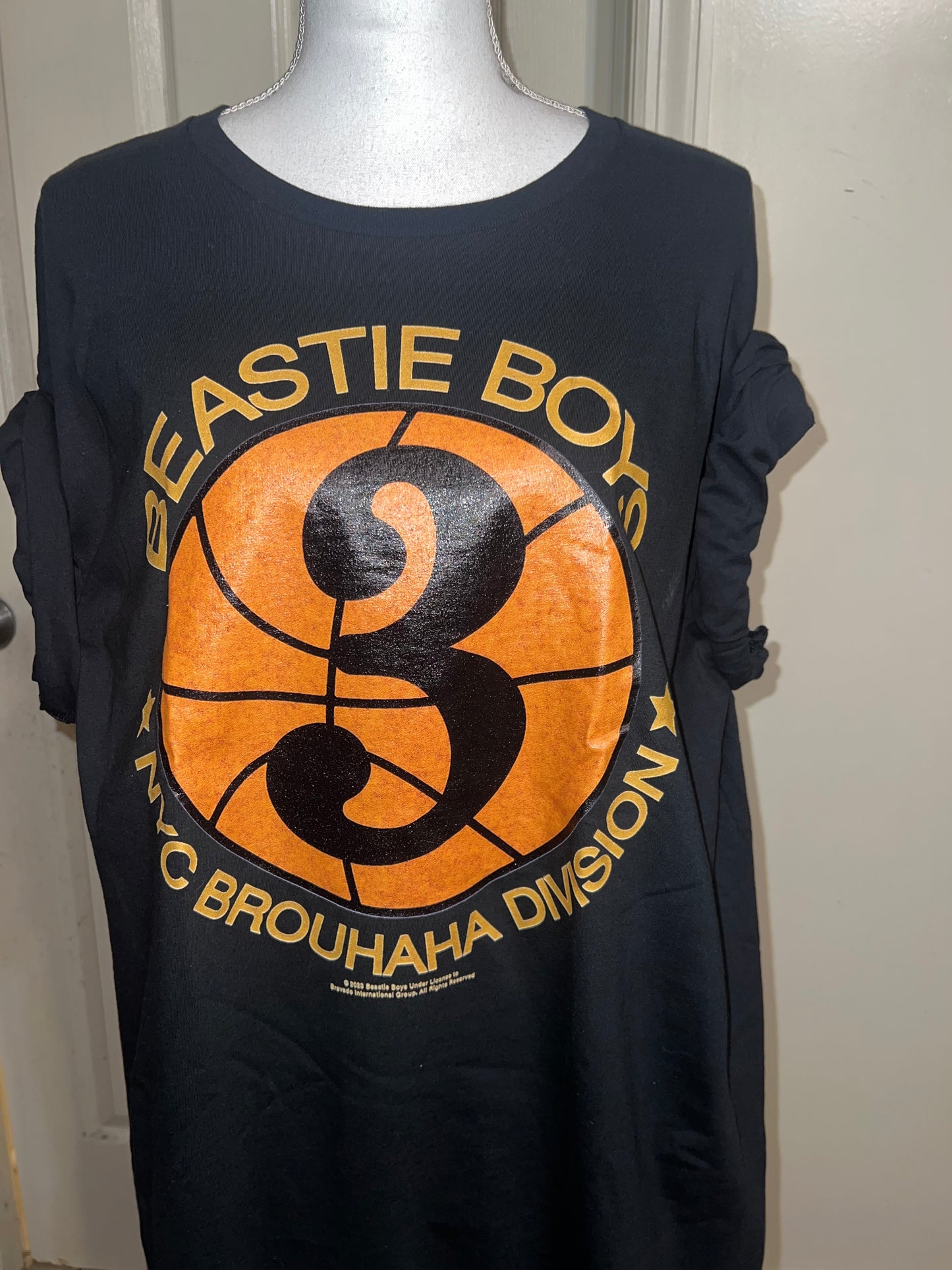 The Beastie Boys Oversized Distressed Tee