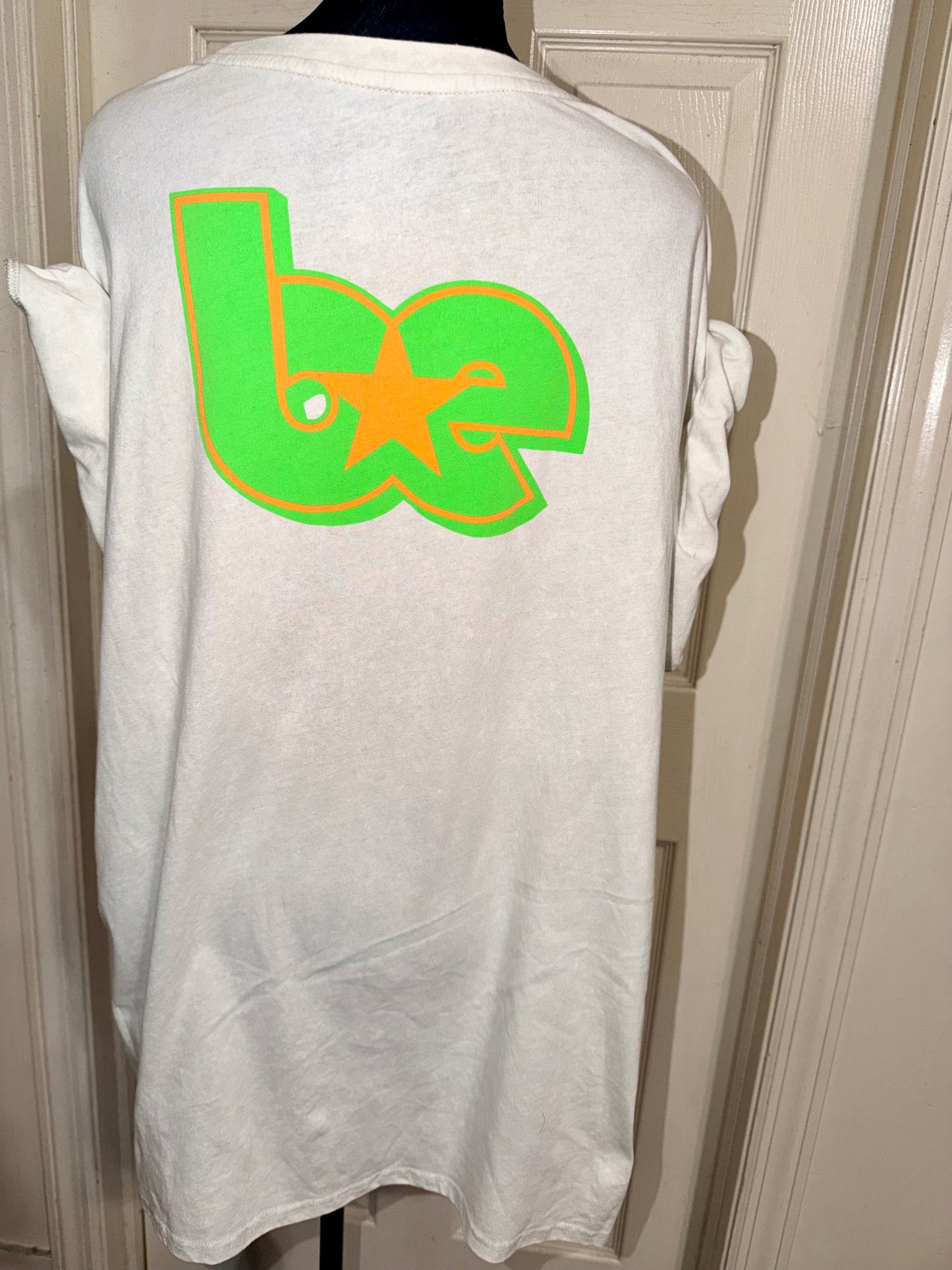 Billie Eilish Double Sided Oversized Distressed Tee