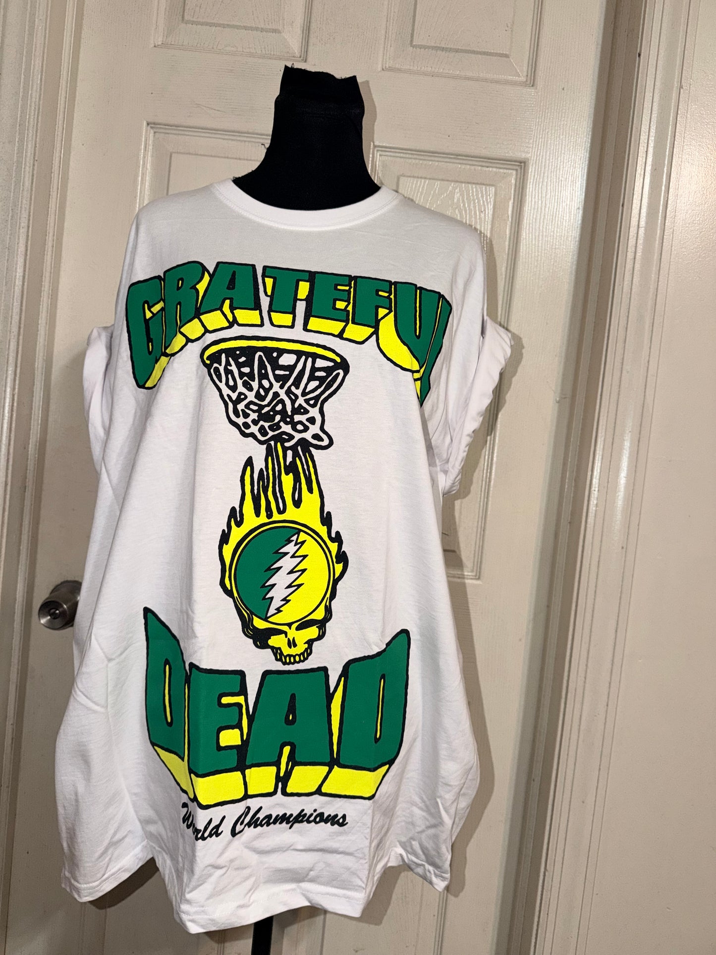 Grateful Dead Oversized Distressed Tee