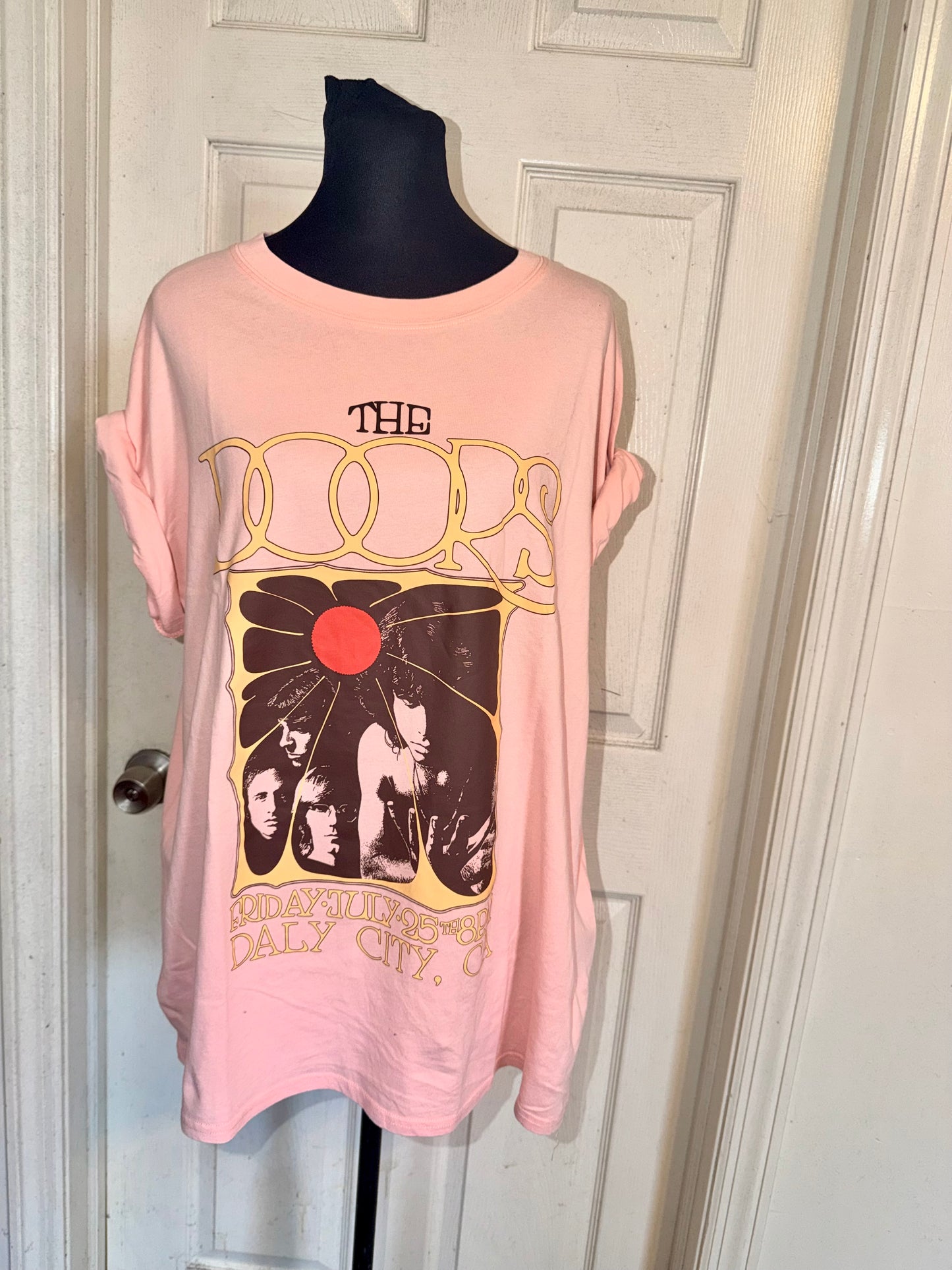 The Doors Oversized Distressed Tee