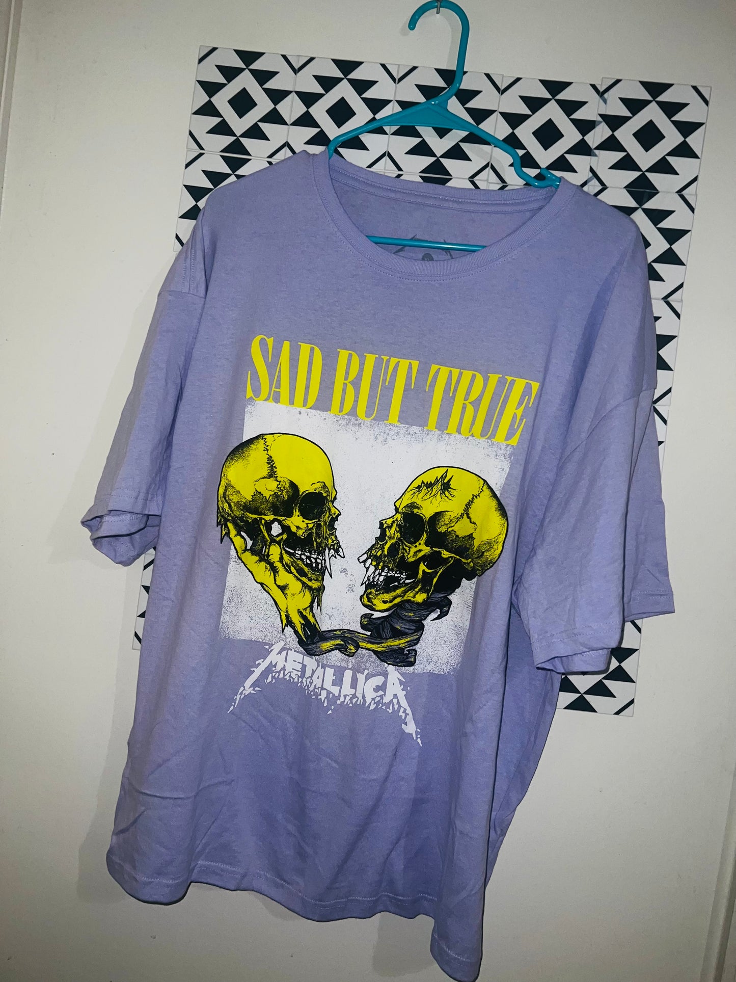 Metallica Oversized Distressed Tee