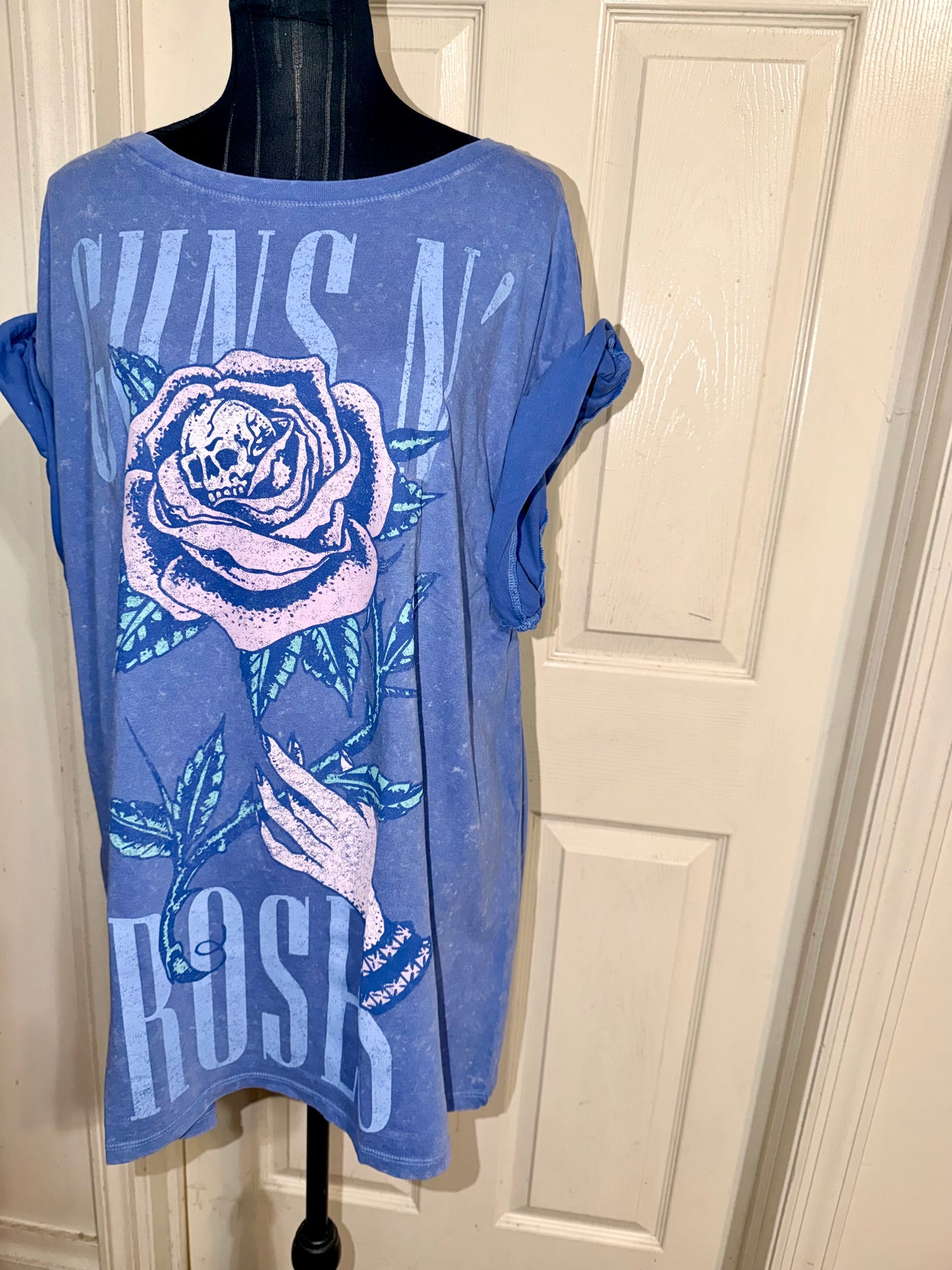 Guns N’ Roses Double Sided Oversized Distressed Tee